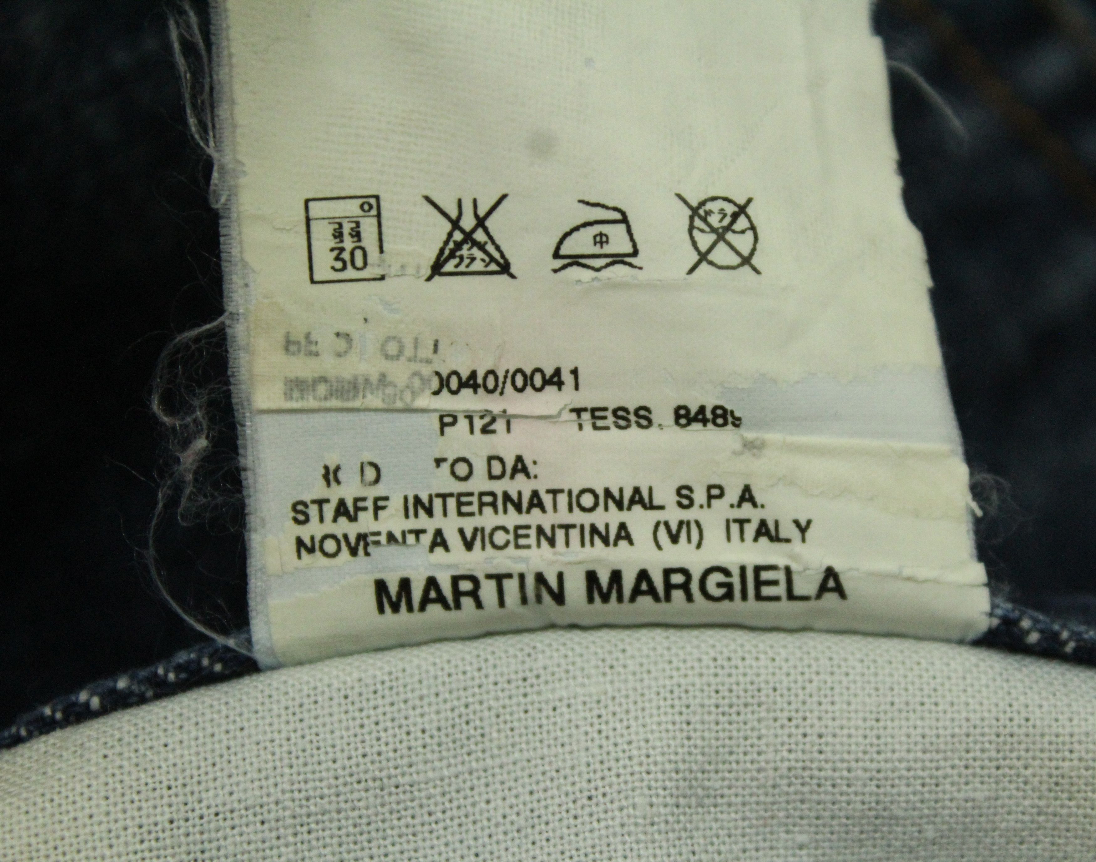 Maison Margiela MARTIN MARGIELA Denim SS2004 Overstitches Checked Pattern Size US 30 / EU 46 - 17 Thumbnail