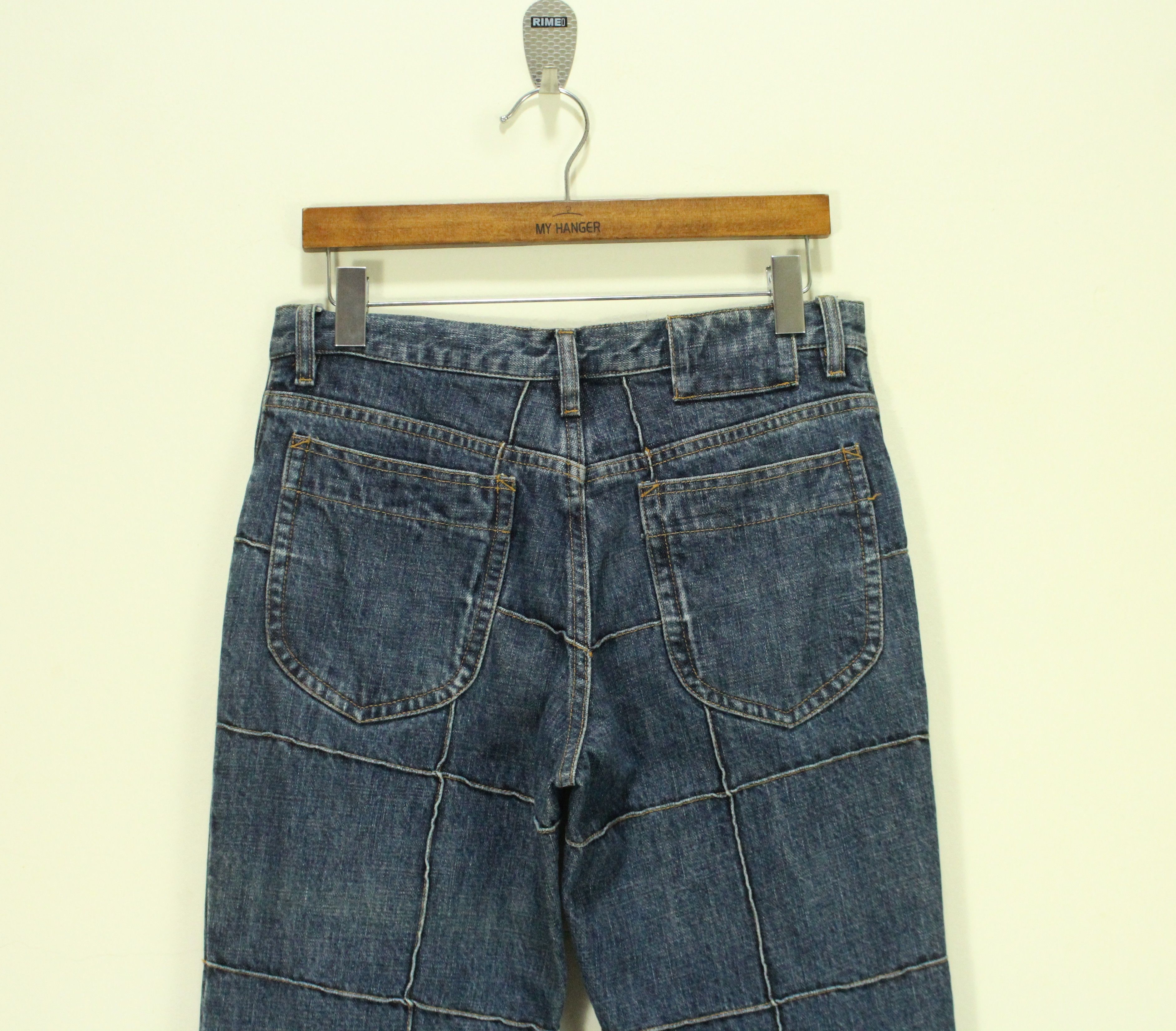 Maison Margiela MARTIN MARGIELA Denim SS2004 Overstitches Checked Pattern Size US 30 / EU 46 - 12 Thumbnail