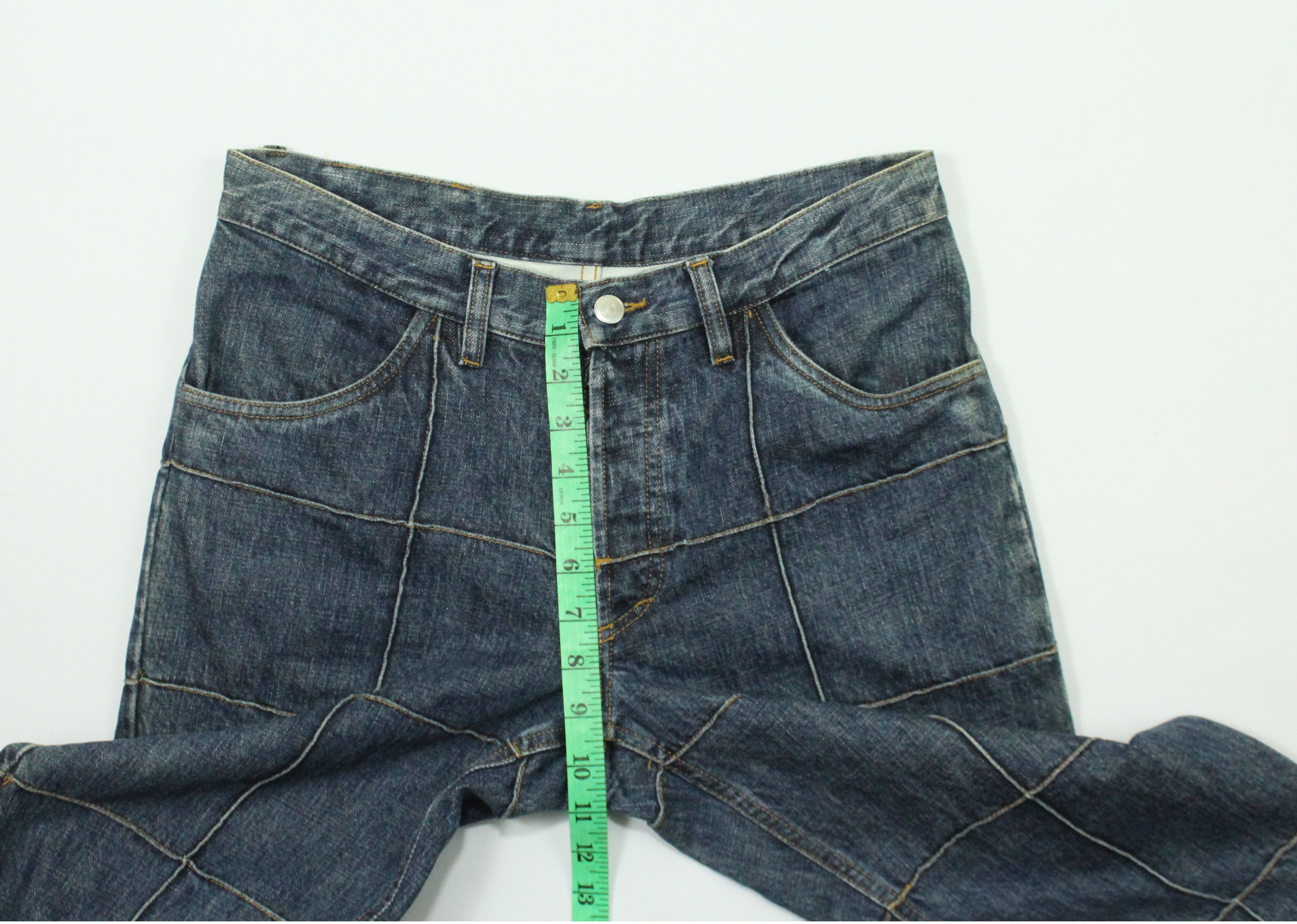 Maison Margiela MARTIN MARGIELA Denim SS2004 Overstitches Checked Pattern Size US 30 / EU 46 - 22 Thumbnail
