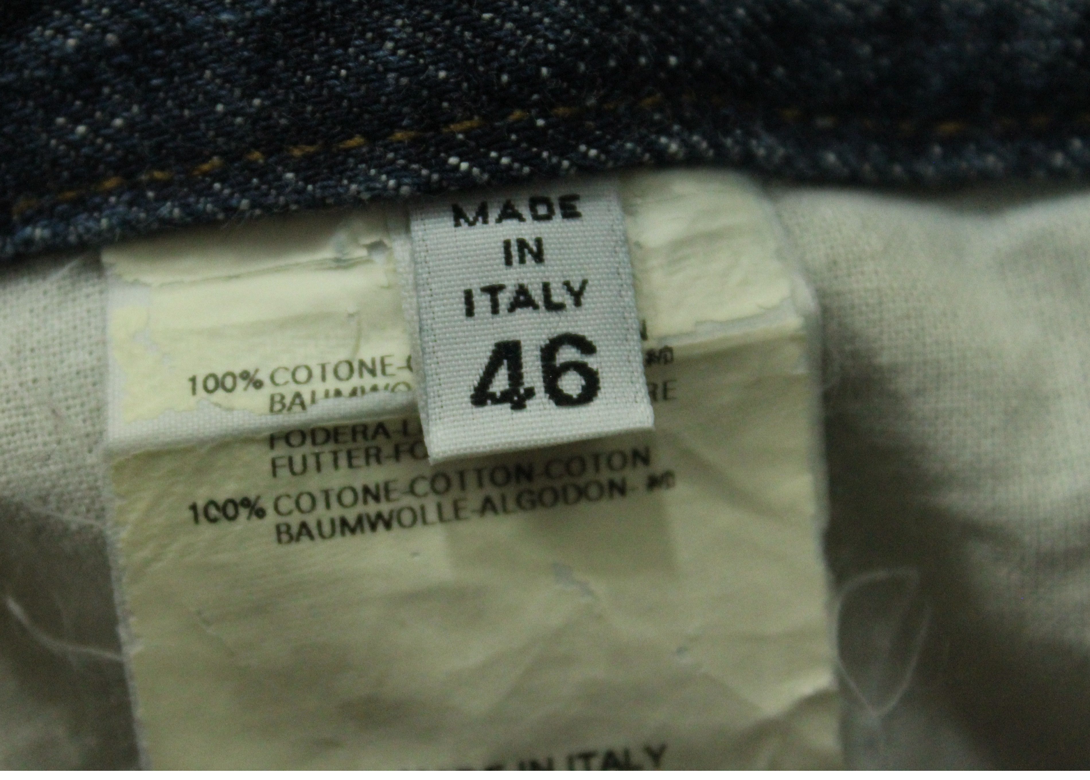 Maison Margiela MARTIN MARGIELA Denim SS2004 Overstitches Checked Pattern Size US 30 / EU 46 - 19 Thumbnail