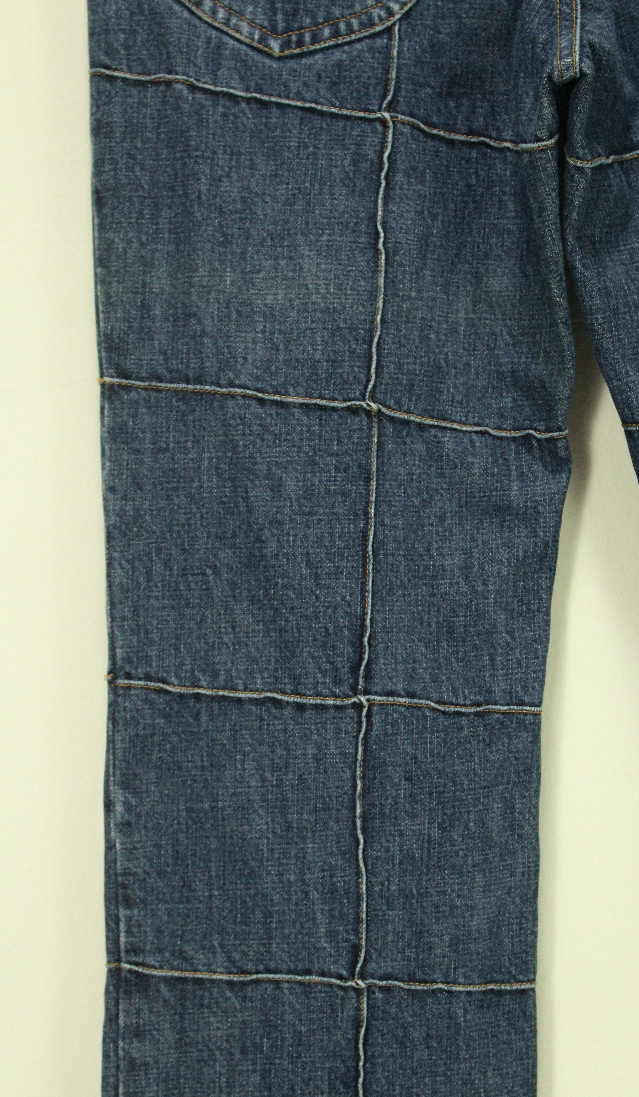 Maison Margiela MARTIN MARGIELA Denim SS2004 Overstitches Checked Pattern Size US 30 / EU 46 - 15 Thumbnail