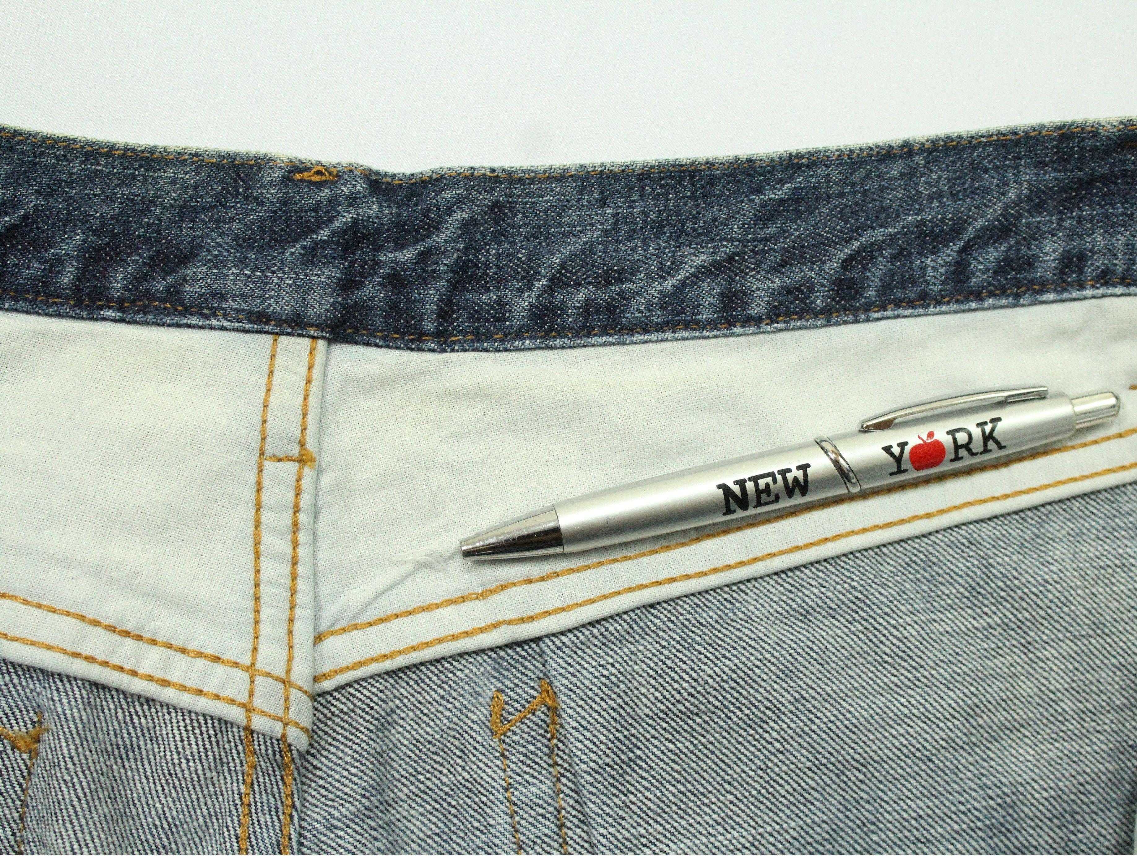 Maison Margiela MARTIN MARGIELA Denim SS2004 Overstitches Checked Pattern Size US 30 / EU 46 - 25 Thumbnail