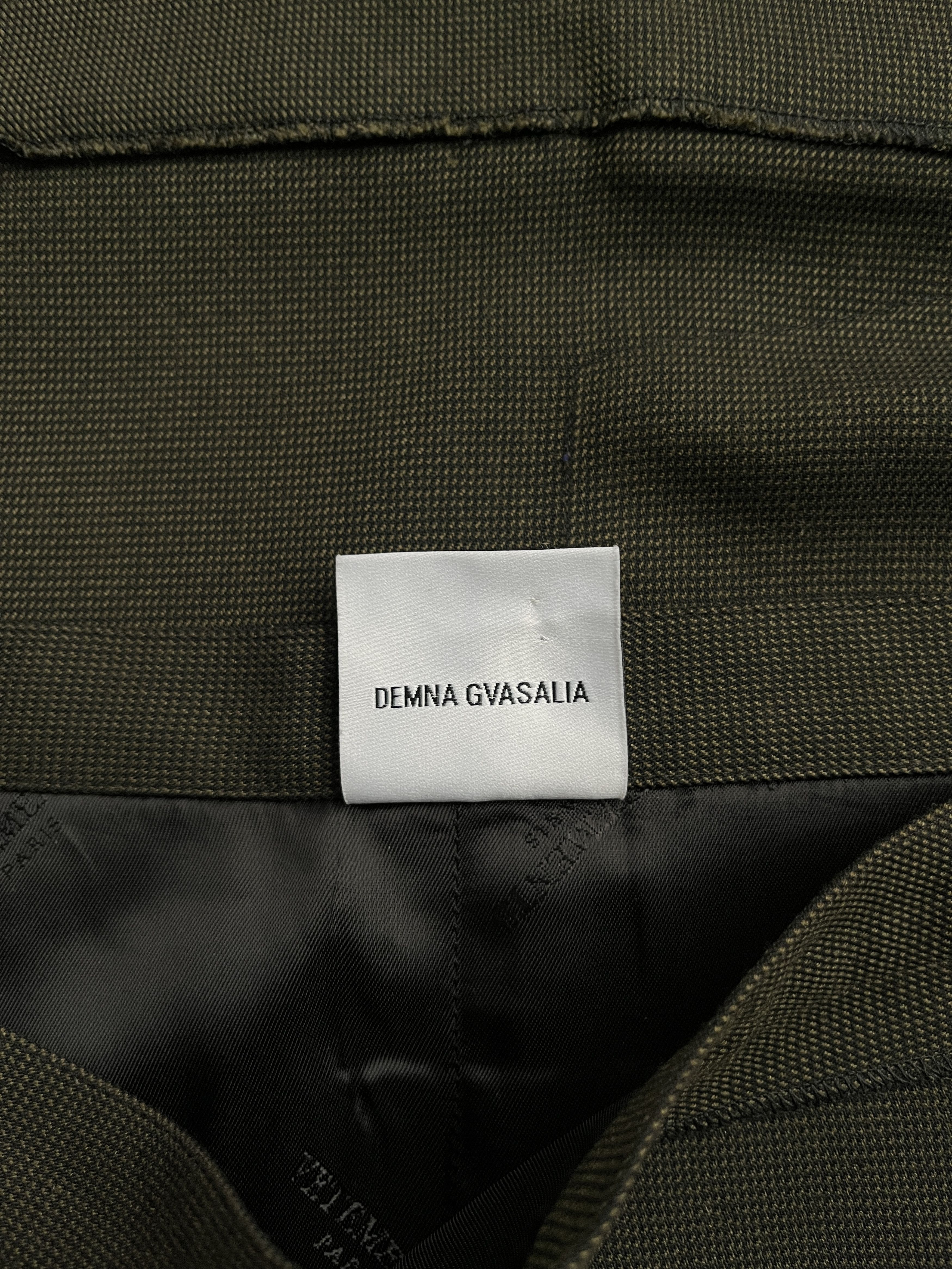 Vetements ⚡️QUICK SALE⚡️2019 Vestments Demna Green and Navy Long Skirt Size 25" / US 0 / IT 36 - 4 Thumbnail