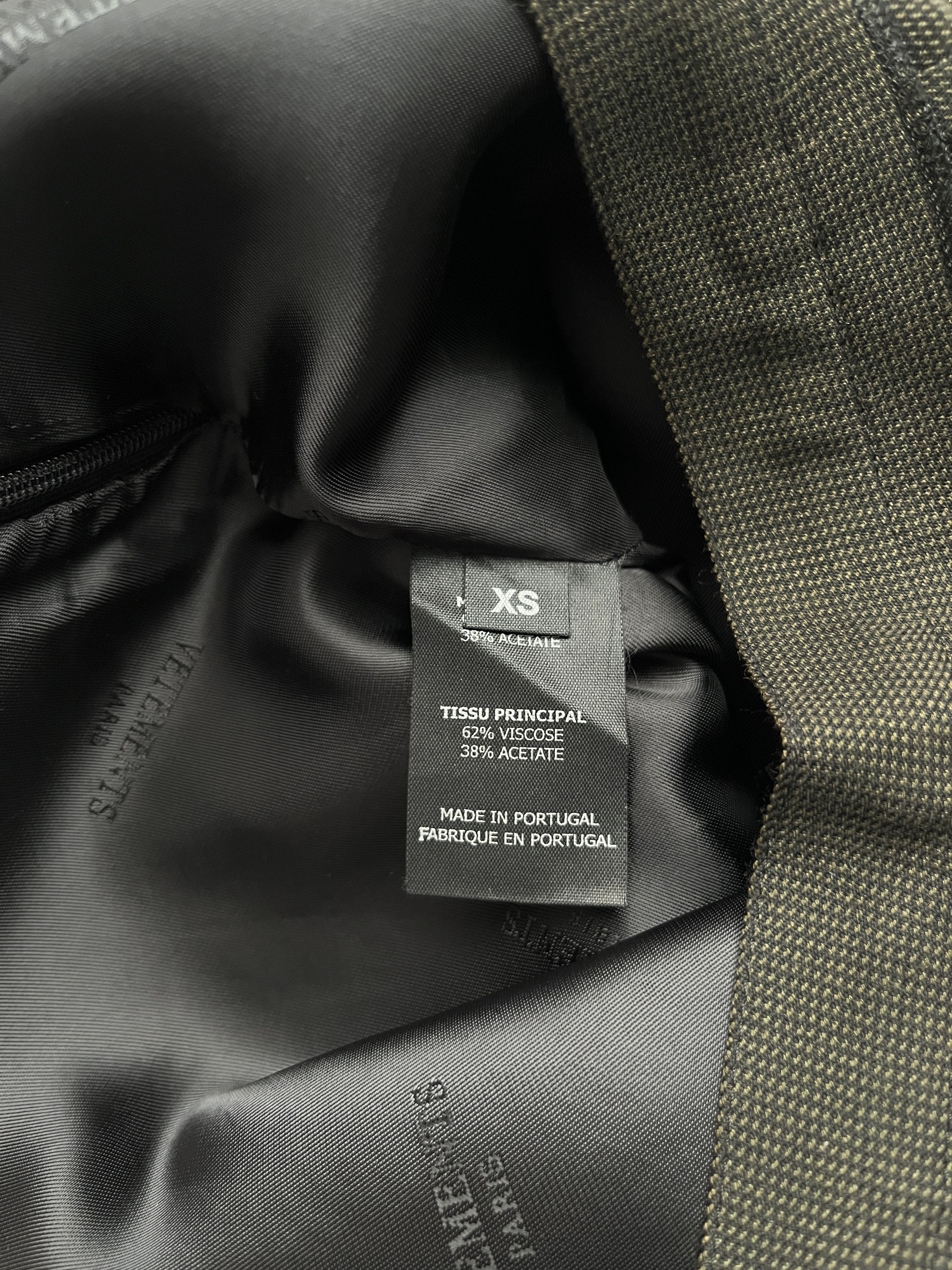 Vetements ⚡️QUICK SALE⚡️2019 Vestments Demna Green and Navy Long Skirt Size 25" / US 0 / IT 36 - 6 Thumbnail