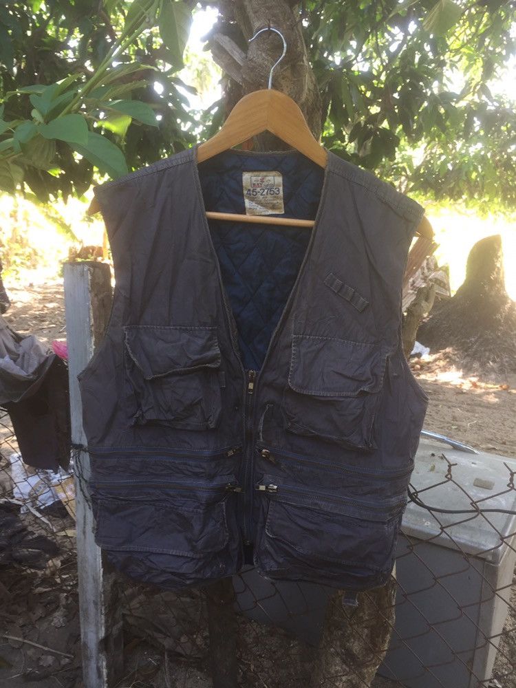 Vintage Fishing tactical jacket multi pocket Size US M / EU 48-50 / 2 - 1 Thumbnail