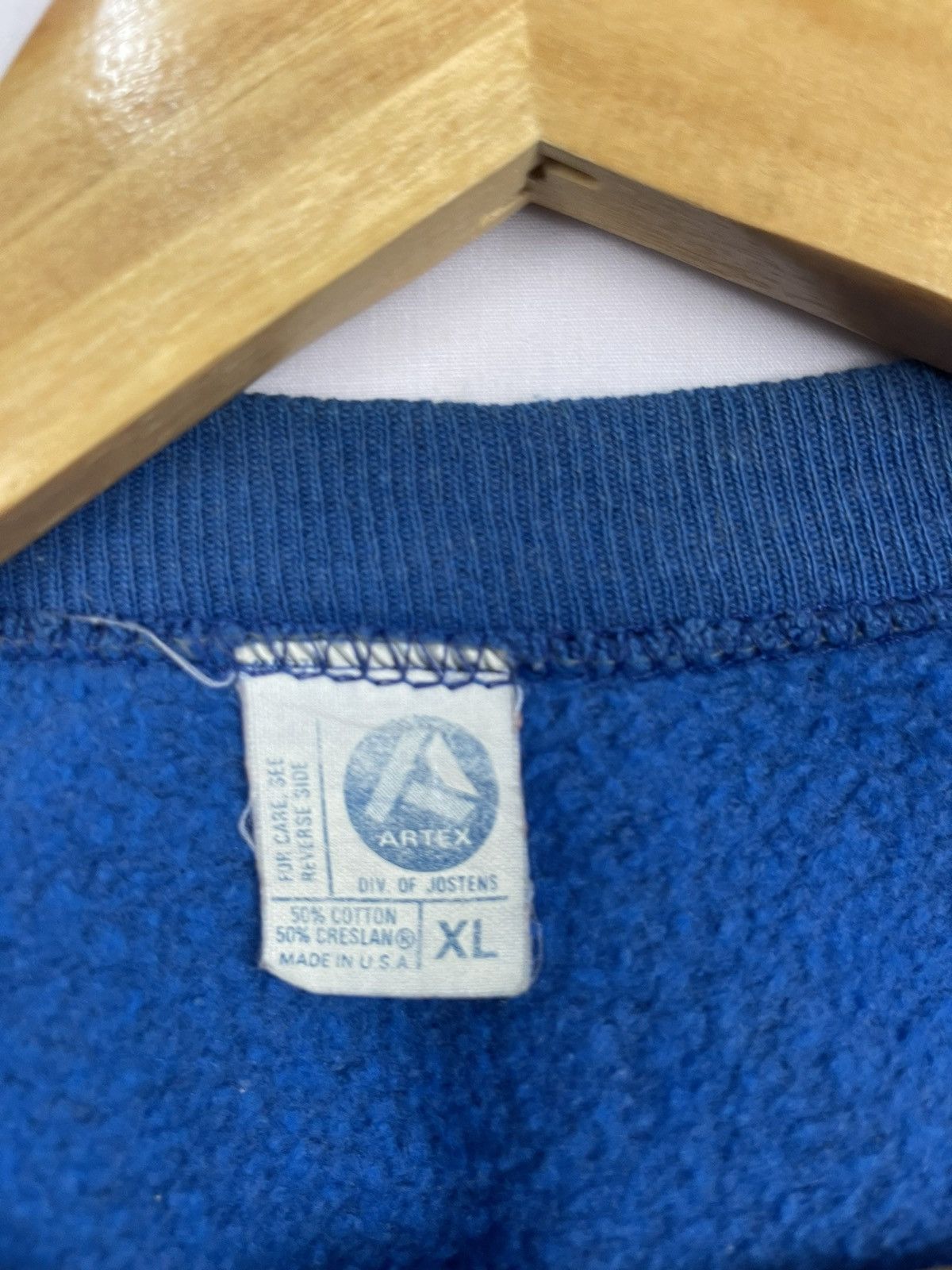Vintage Vintage 70s University Of Hawaii Sweatshirt Blue Size US XL / EU 56 / 4 - 4 Thumbnail
