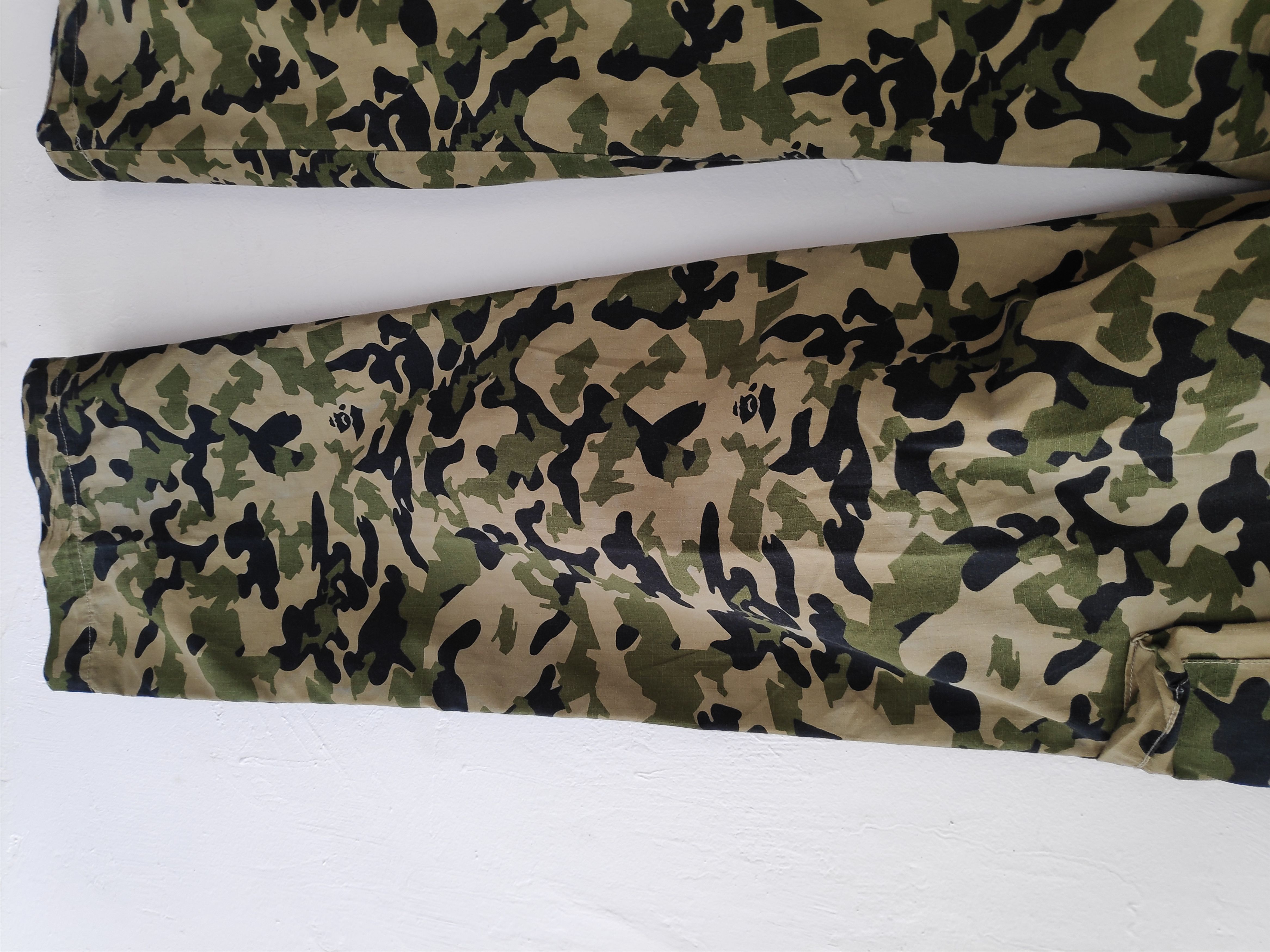 Bape × Vintage Camo Cargo Pants Size US 34 / EU 50 - 19 Thumbnail