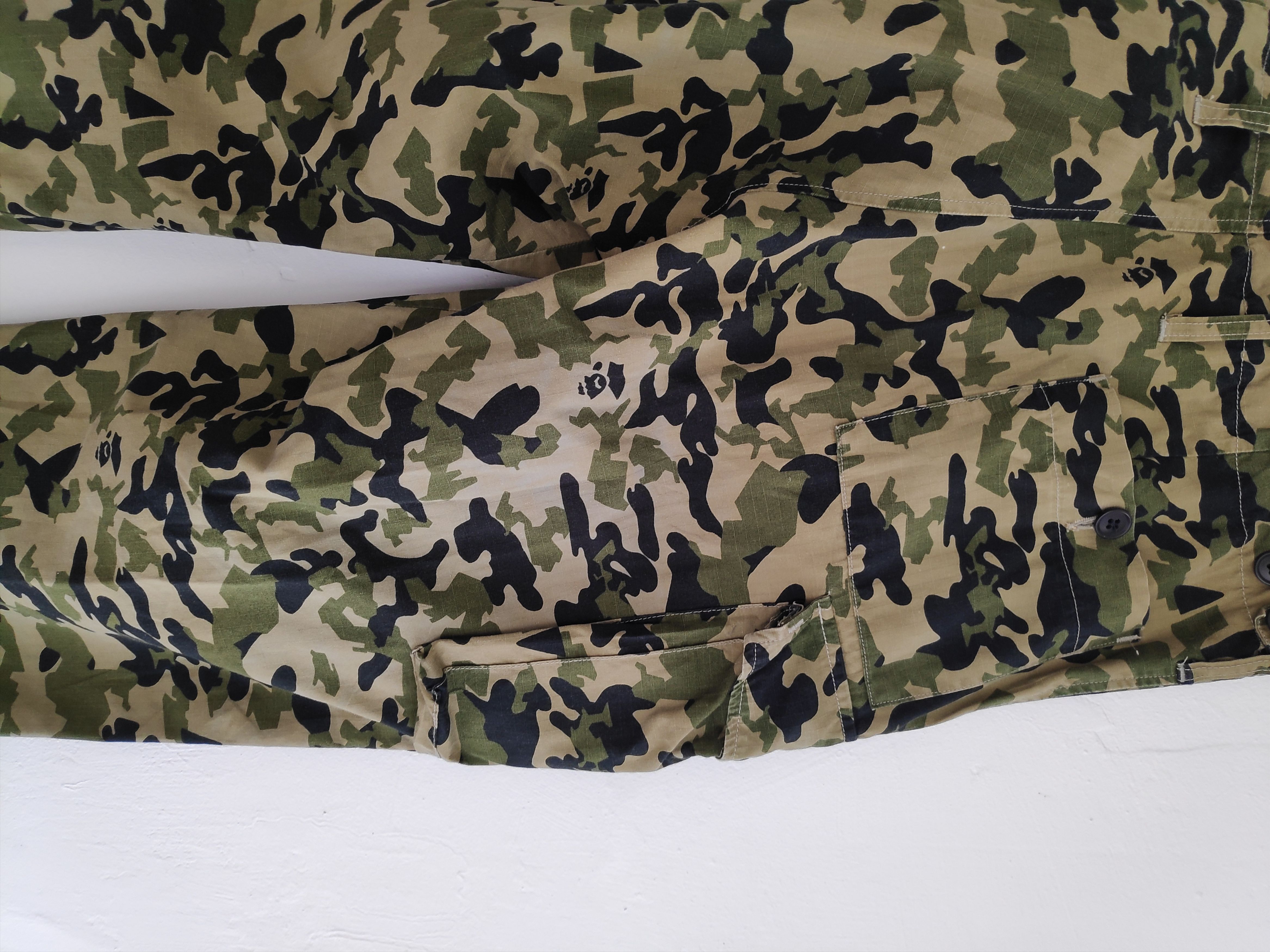 Bape × Vintage Camo Cargo Pants Size US 34 / EU 50 - 11 Thumbnail