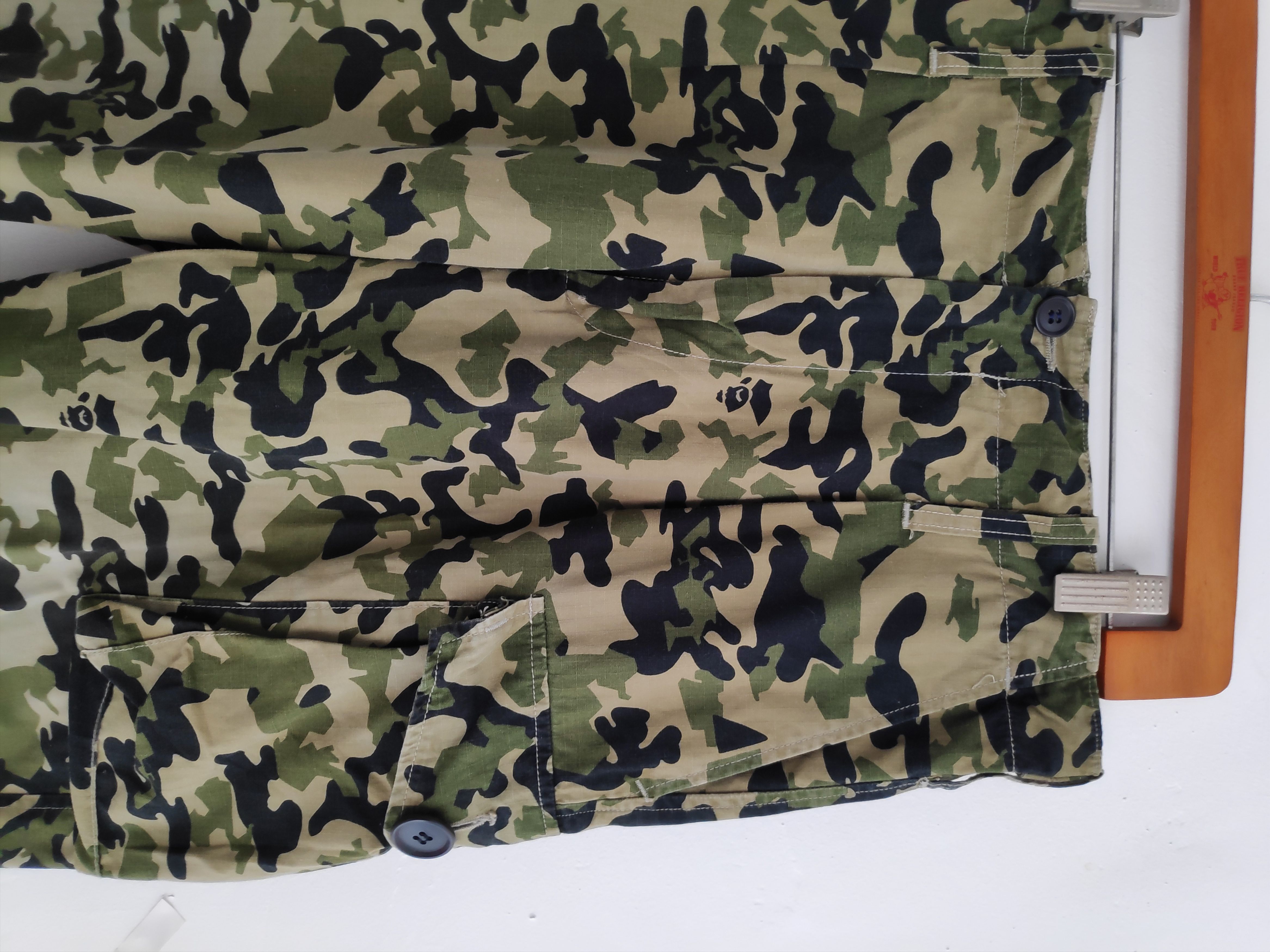 Bape × Vintage Camo Cargo Pants Size US 34 / EU 50 - 9 Thumbnail