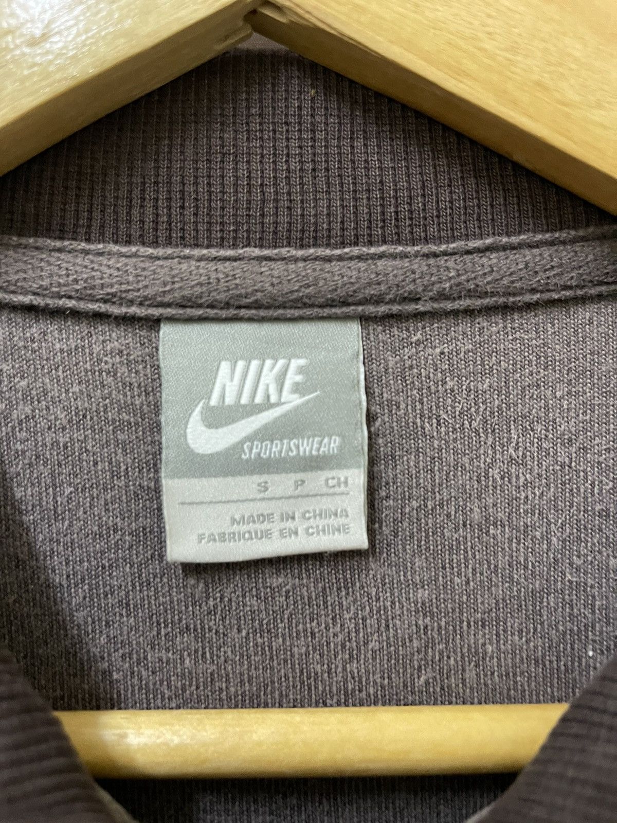 Nike × Vintage Vintage Nike Corduroy Full Zipper Hoodie Brown Size US S / EU 44-46 / 1 - 6 Thumbnail