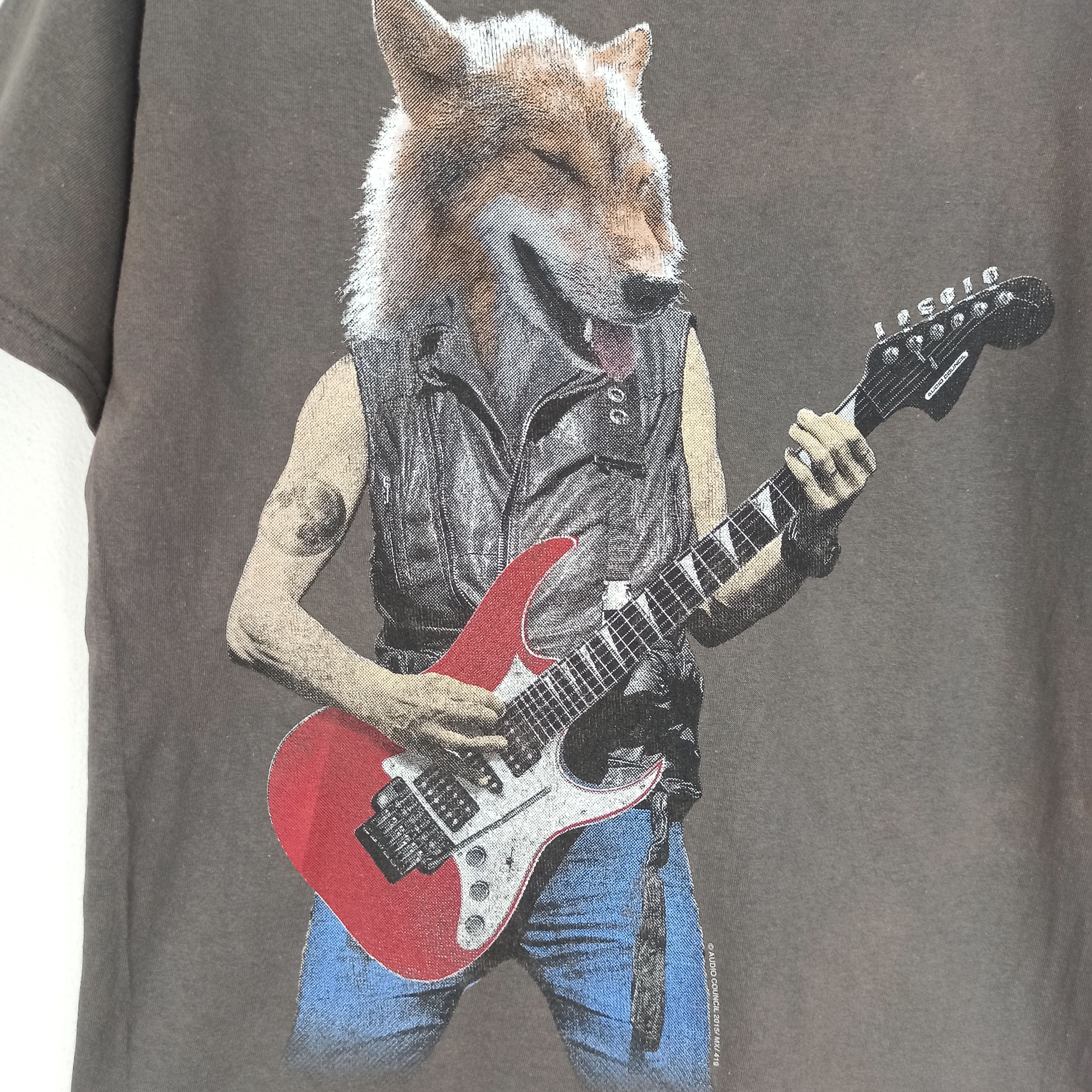 Band Tees Audio Council Sun Faded Grey T-shirt copyright 2015 Size US M / EU 48-50 / 2 - 2 Thumbnail