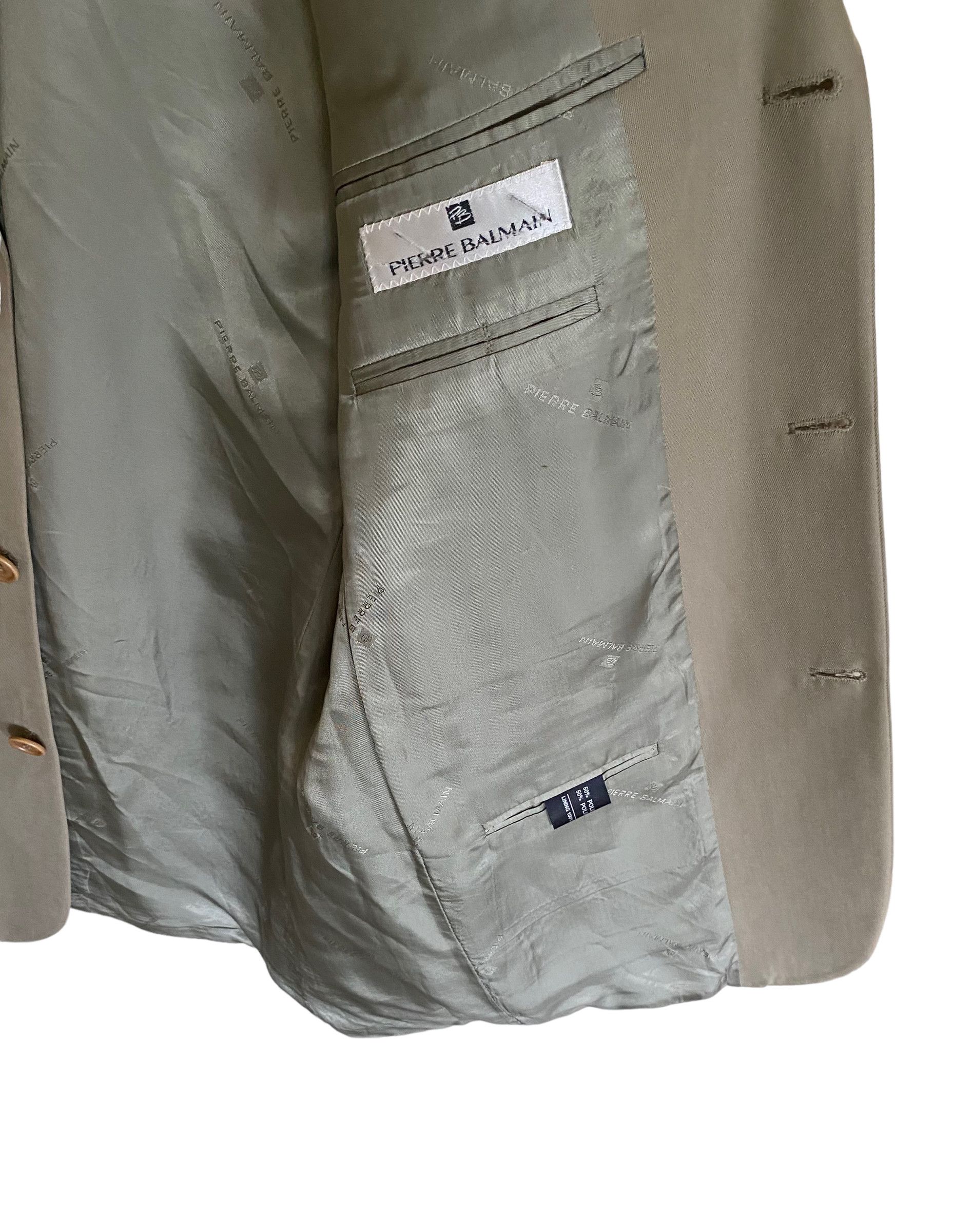 Balmain × Pierre Balmain × Vintage Pierre Balmain vintage suit Size 54R - 2 Thumbnail