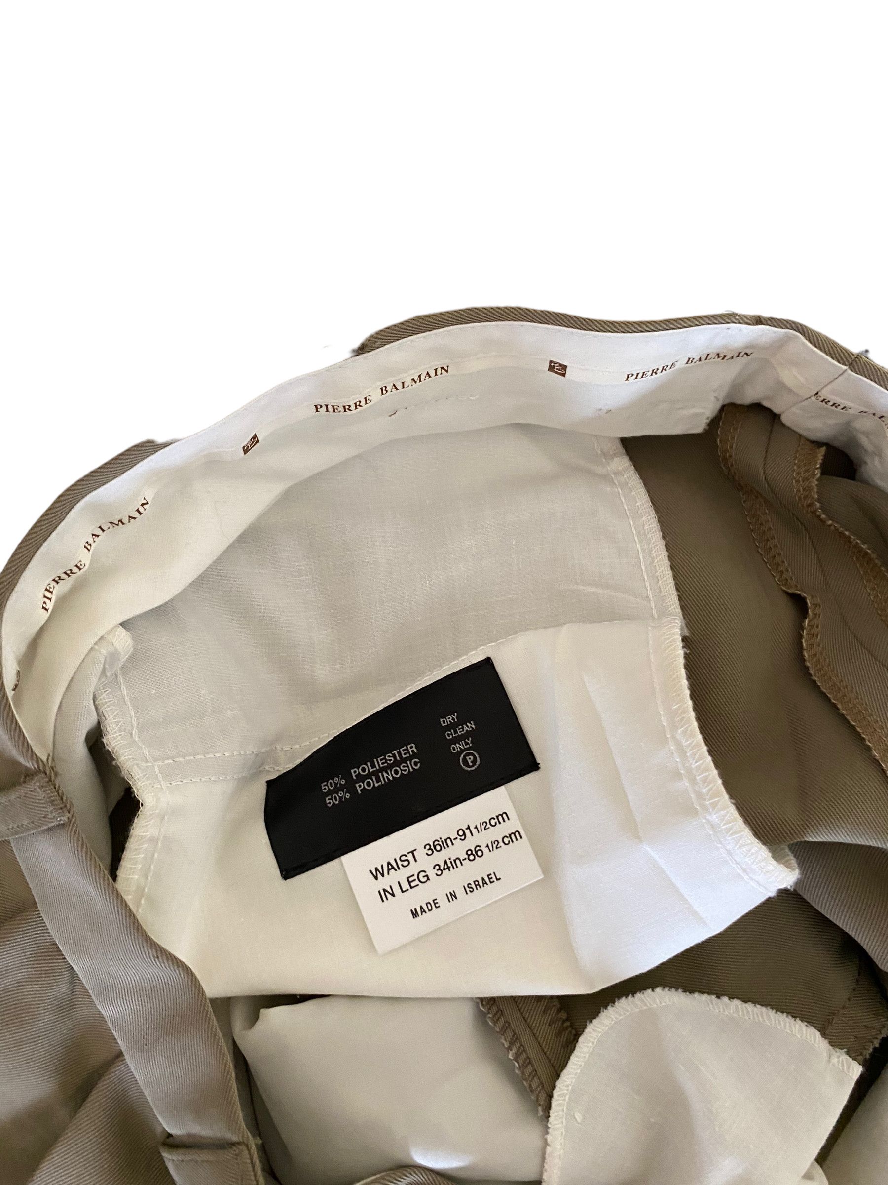 Balmain × Pierre Balmain × Vintage Pierre Balmain vintage suit Size 54R - 11 Thumbnail