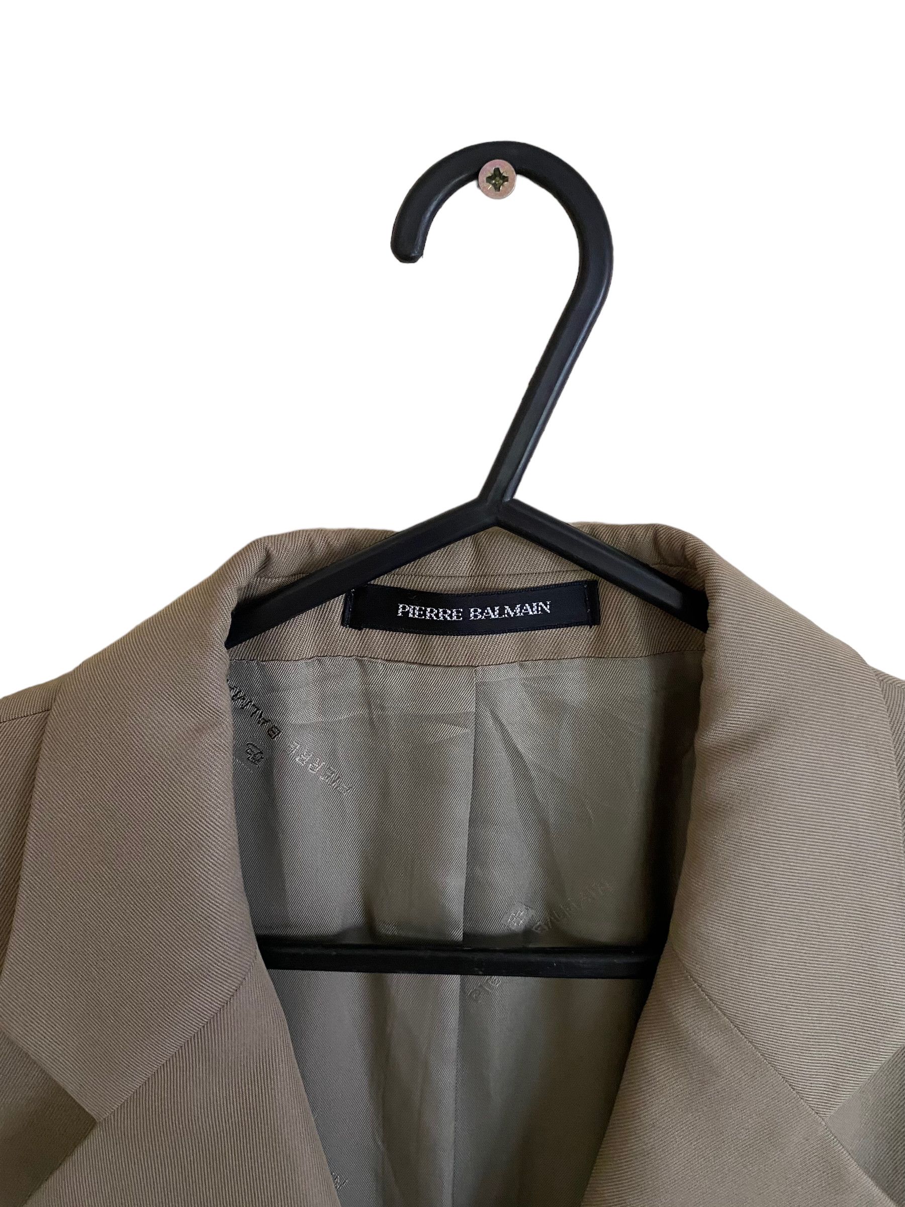 Balmain × Pierre Balmain × Vintage Pierre Balmain vintage suit Size 54R - 3 Thumbnail