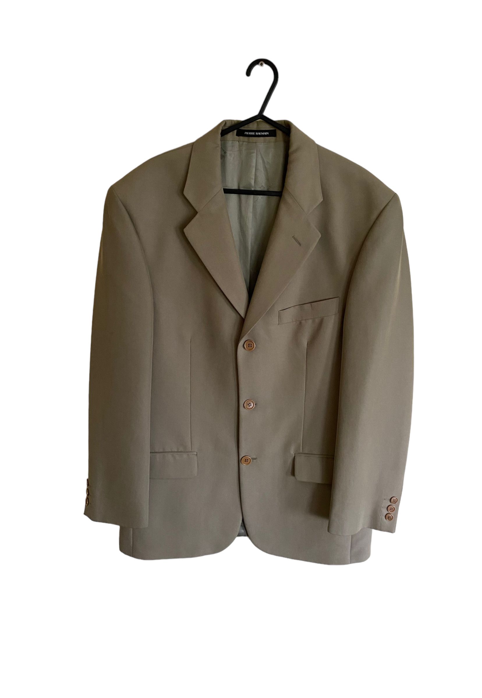 Balmain × Pierre Balmain × Vintage Pierre Balmain vintage suit Size 54R - 4 Thumbnail
