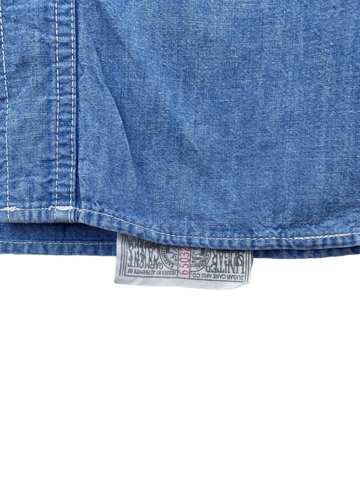 Sugar Cane × Vintage Vintage Sugar Cane Chambray Shirt Size US S / EU 44-46 / 1 - 3 Thumbnail