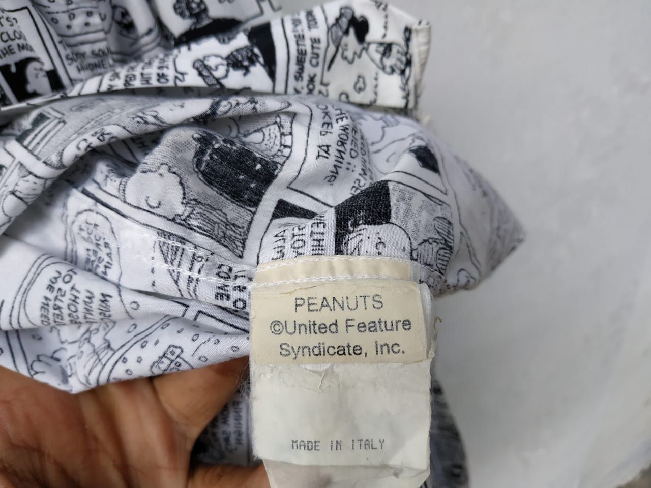 Iceberg Vintage Iceberg x Peanut Shirt Comic, Newspaper Shirt Size US L / EU 52-54 / 3 - 14 Thumbnail