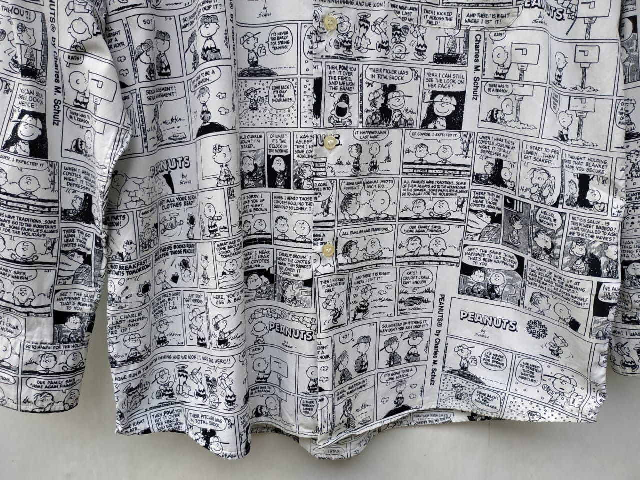 Iceberg Vintage Iceberg x Peanut Shirt Comic, Newspaper Shirt Size US L / EU 52-54 / 3 - 17 Thumbnail
