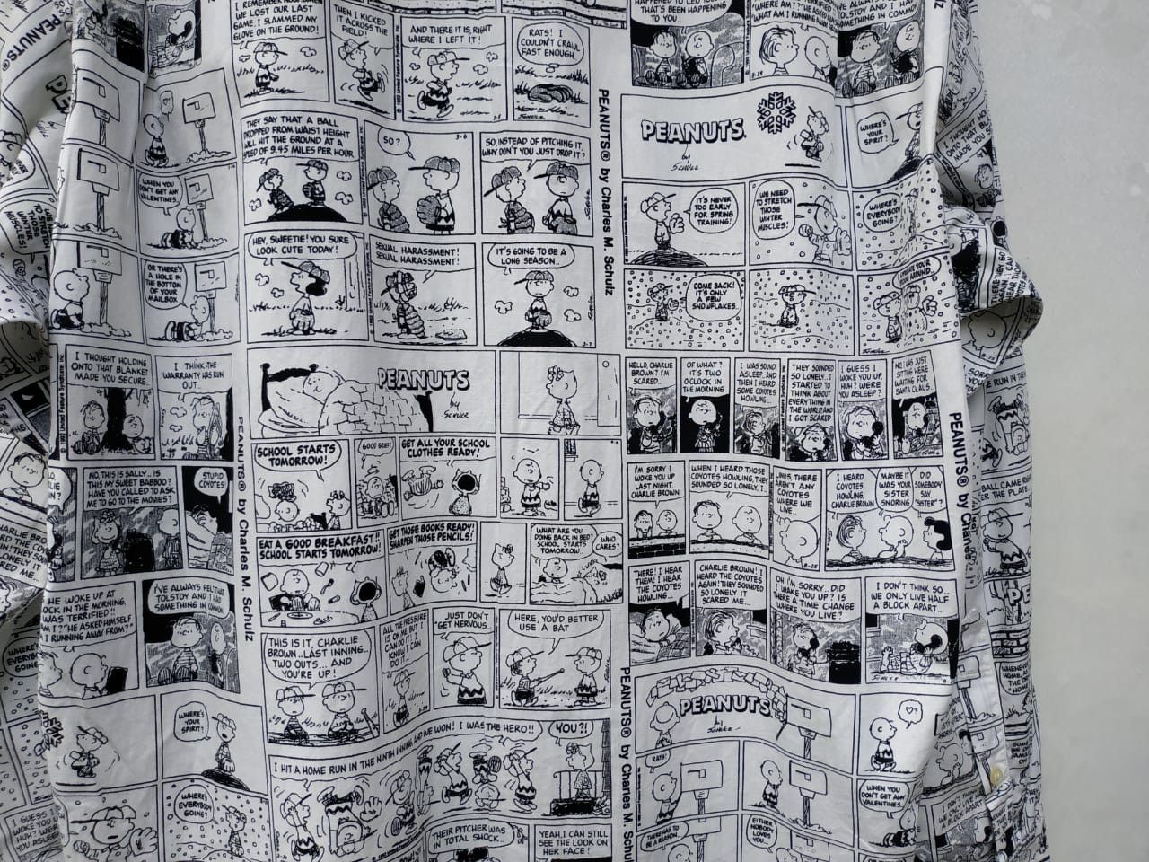 Iceberg Vintage Iceberg x Peanut Shirt Comic, Newspaper Shirt Size US L / EU 52-54 / 3 - 10 Thumbnail