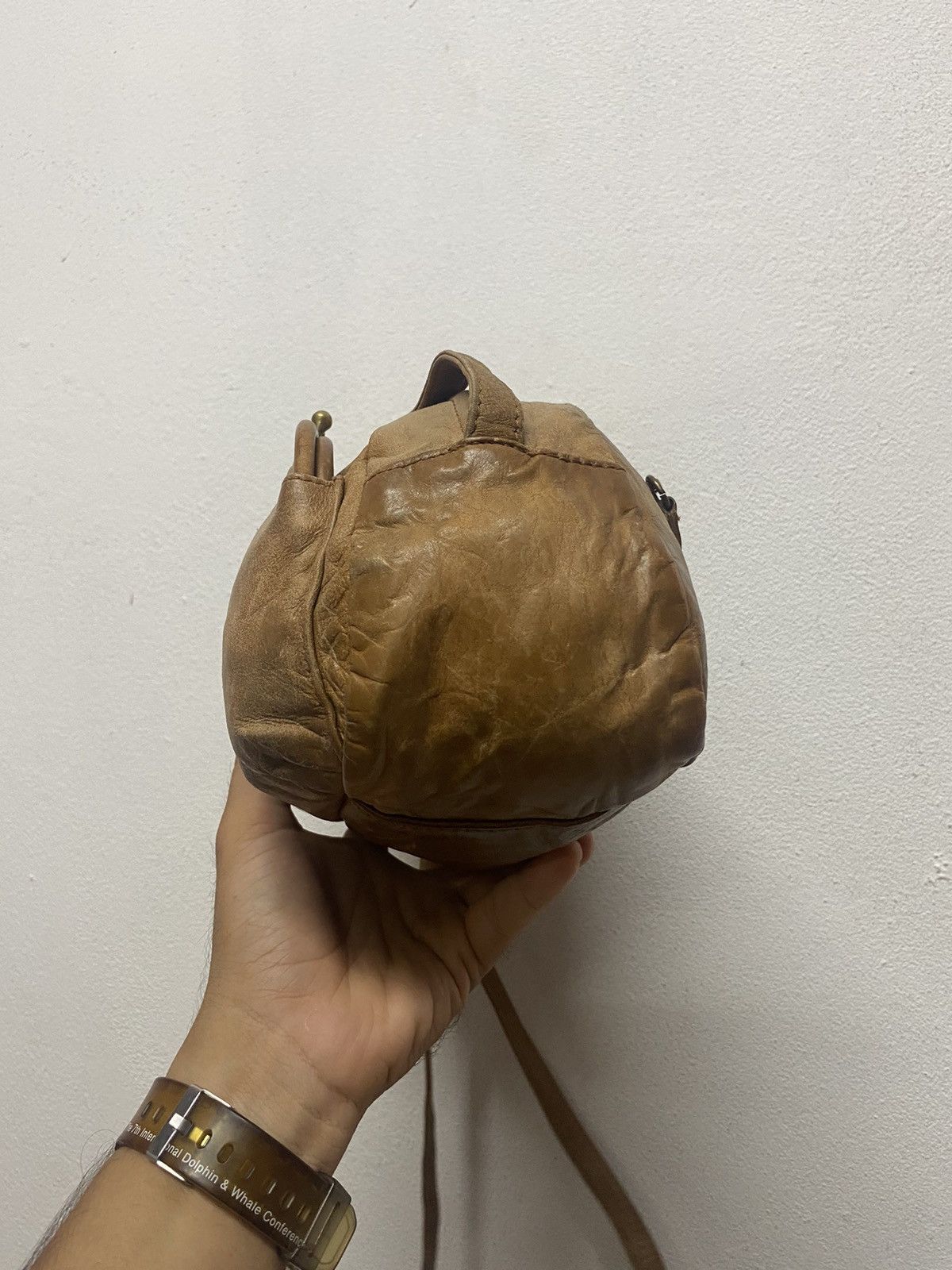 Genuine Leather × Issey Miyake × Tsumori Chisato Tsumori Chisato By Issey Miyake Leather Bag Size ONE SIZE - 8 Thumbnail