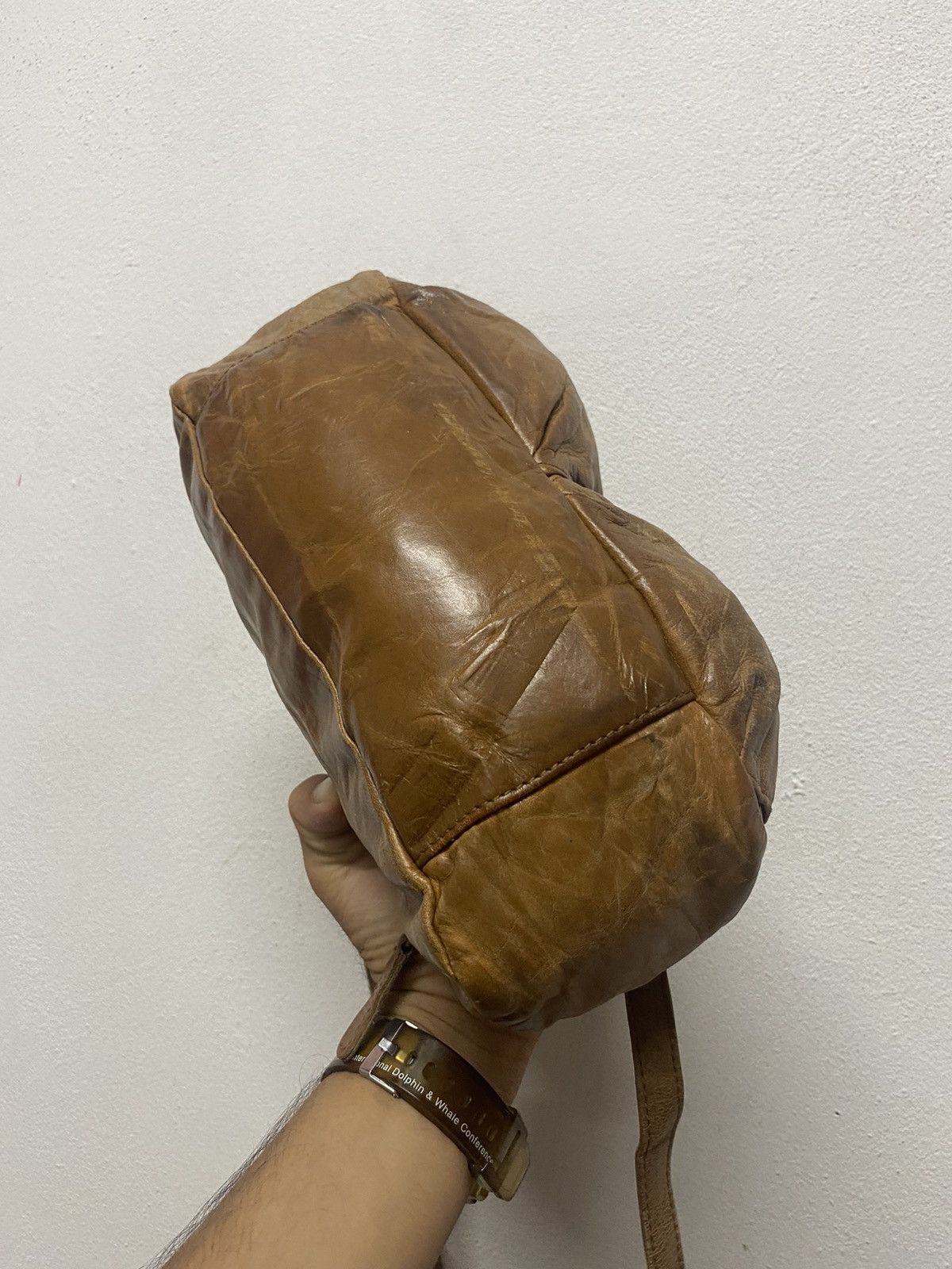 Genuine Leather × Issey Miyake × Tsumori Chisato Tsumori Chisato By Issey Miyake Leather Bag Size ONE SIZE - 9 Thumbnail