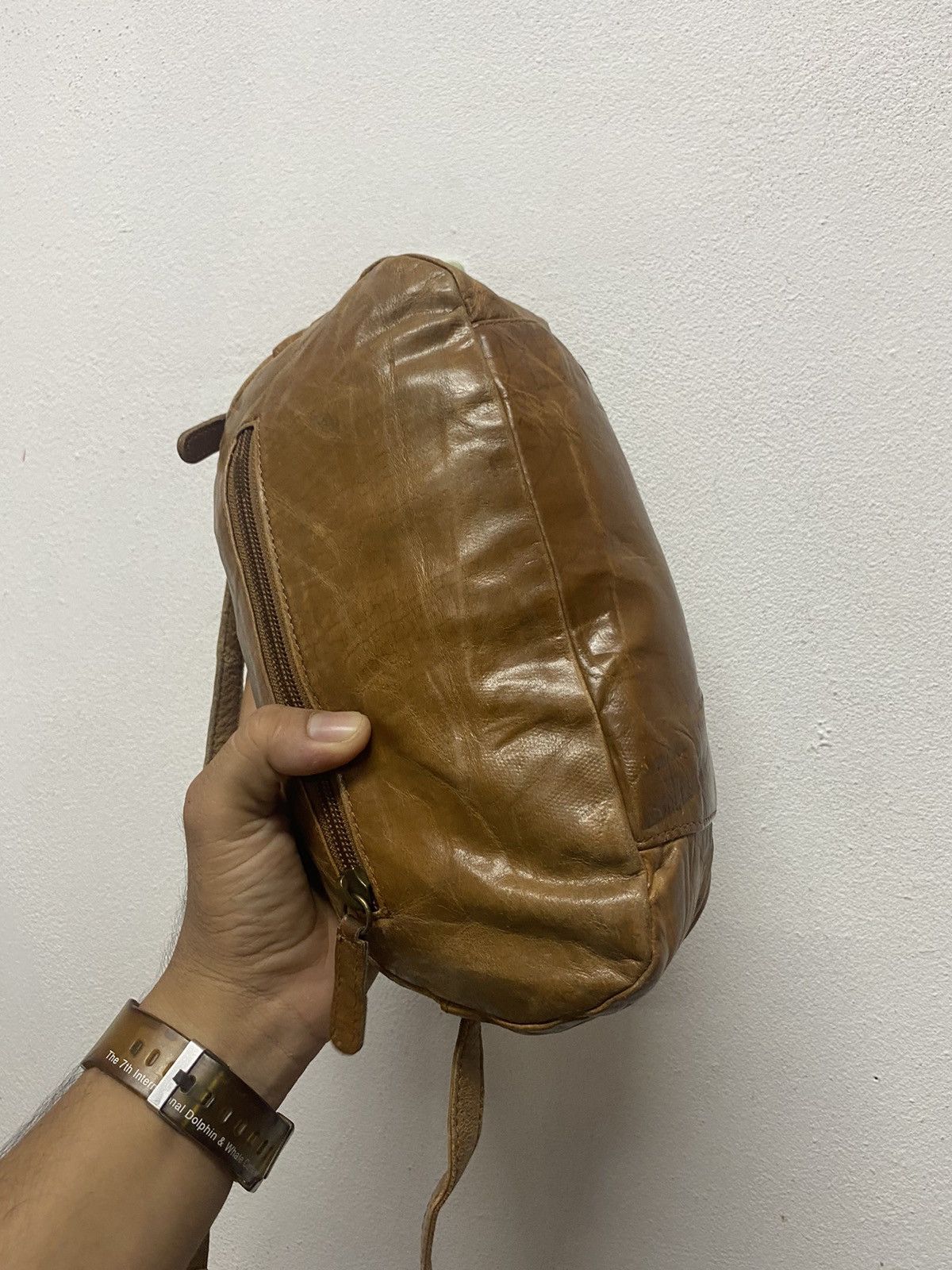 Genuine Leather × Issey Miyake × Tsumori Chisato Tsumori Chisato By Issey Miyake Leather Bag Size ONE SIZE - 10 Thumbnail