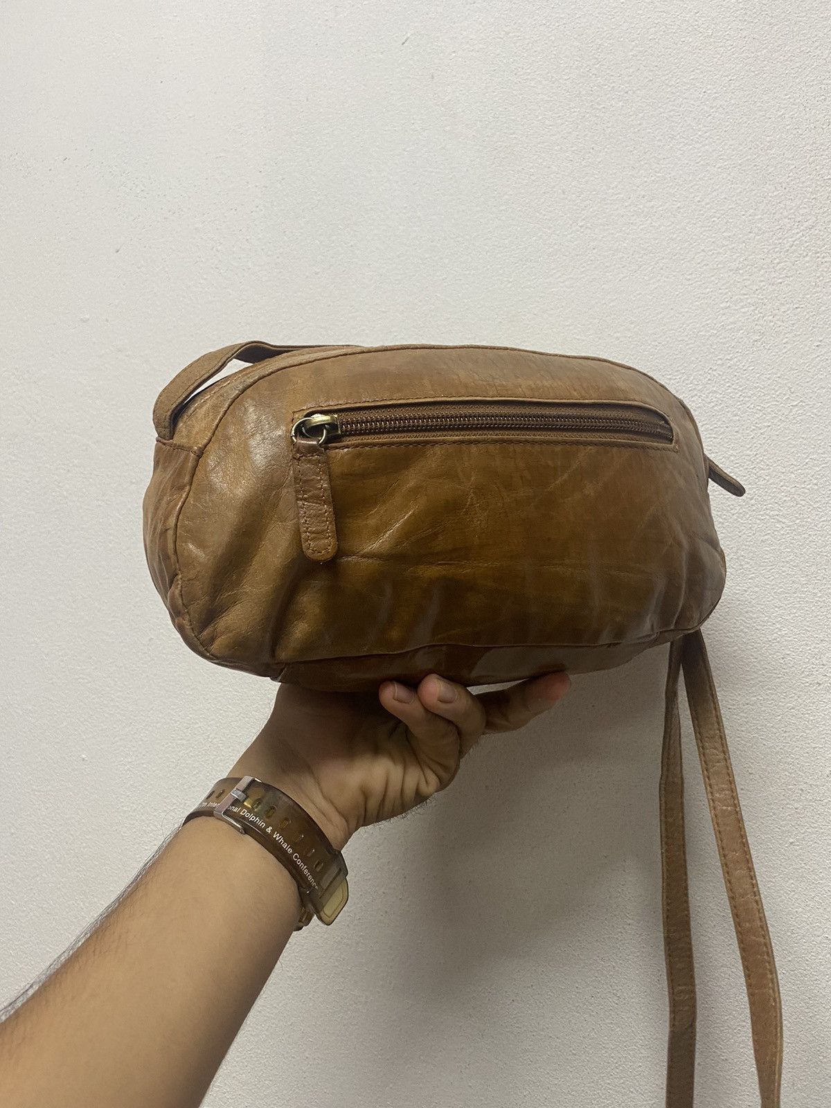 Genuine Leather × Issey Miyake × Tsumori Chisato Tsumori Chisato By Issey Miyake Leather Bag Size ONE SIZE - 7 Thumbnail
