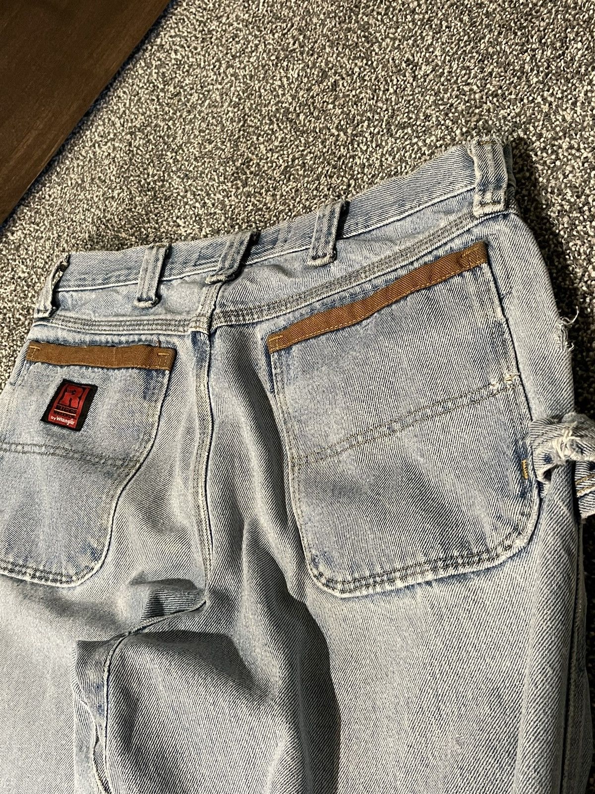 Vintage Baggy Vintage Carpenter Distressed Denim Size US 32 / EU 48 - 10 Thumbnail