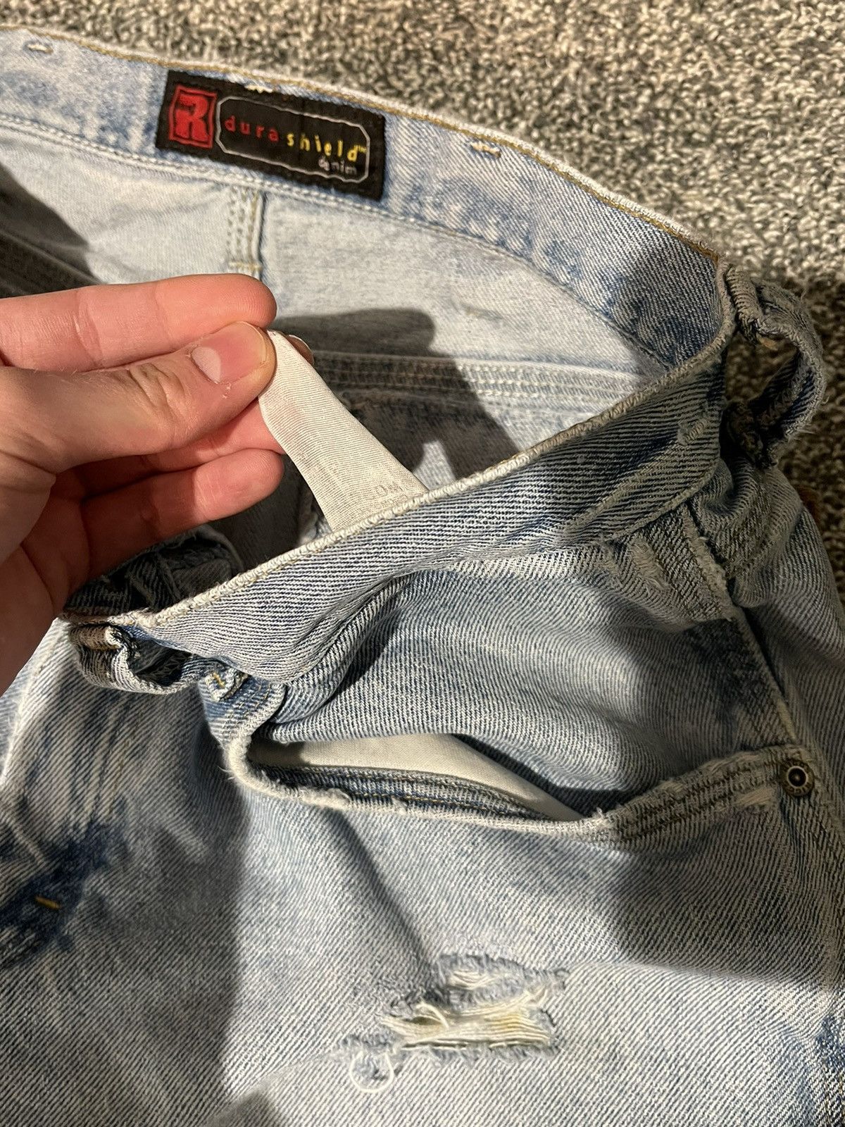 Vintage Baggy Vintage Carpenter Distressed Denim Size US 32 / EU 48 - 6 Thumbnail