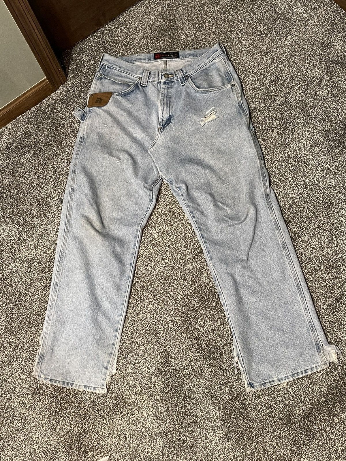 Vintage Baggy Vintage Carpenter Distressed Denim Size US 32 / EU 48 - 3 Thumbnail
