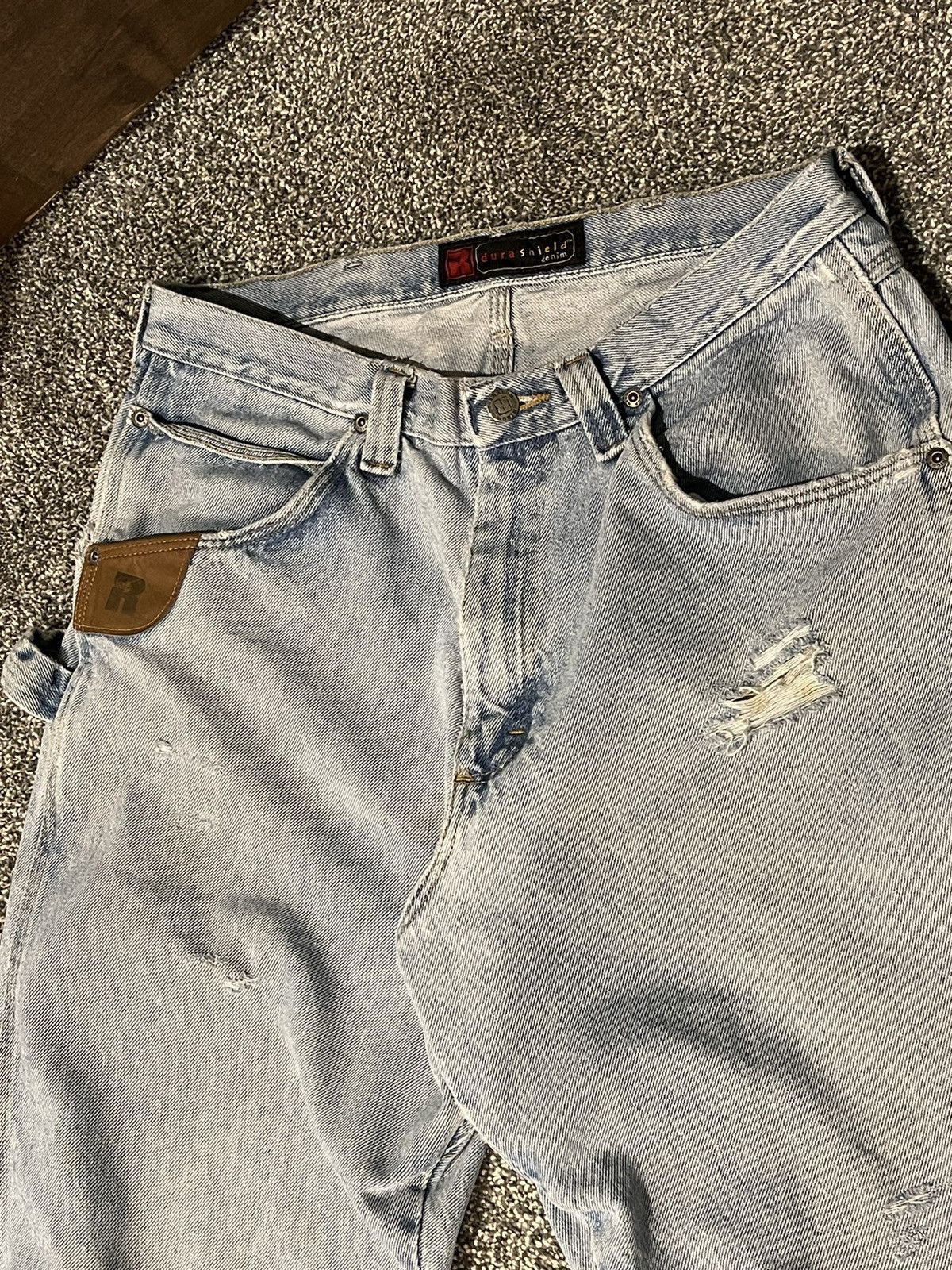 Vintage Baggy Vintage Carpenter Distressed Denim Size US 32 / EU 48 - 4 Thumbnail