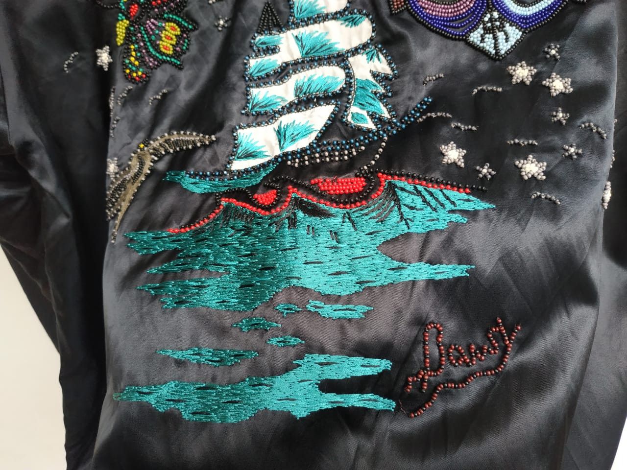 Valentino Valentino Tattoo Embroidery Varsity Jacket Size US M / EU 48-50 / 2 - 22 Thumbnail