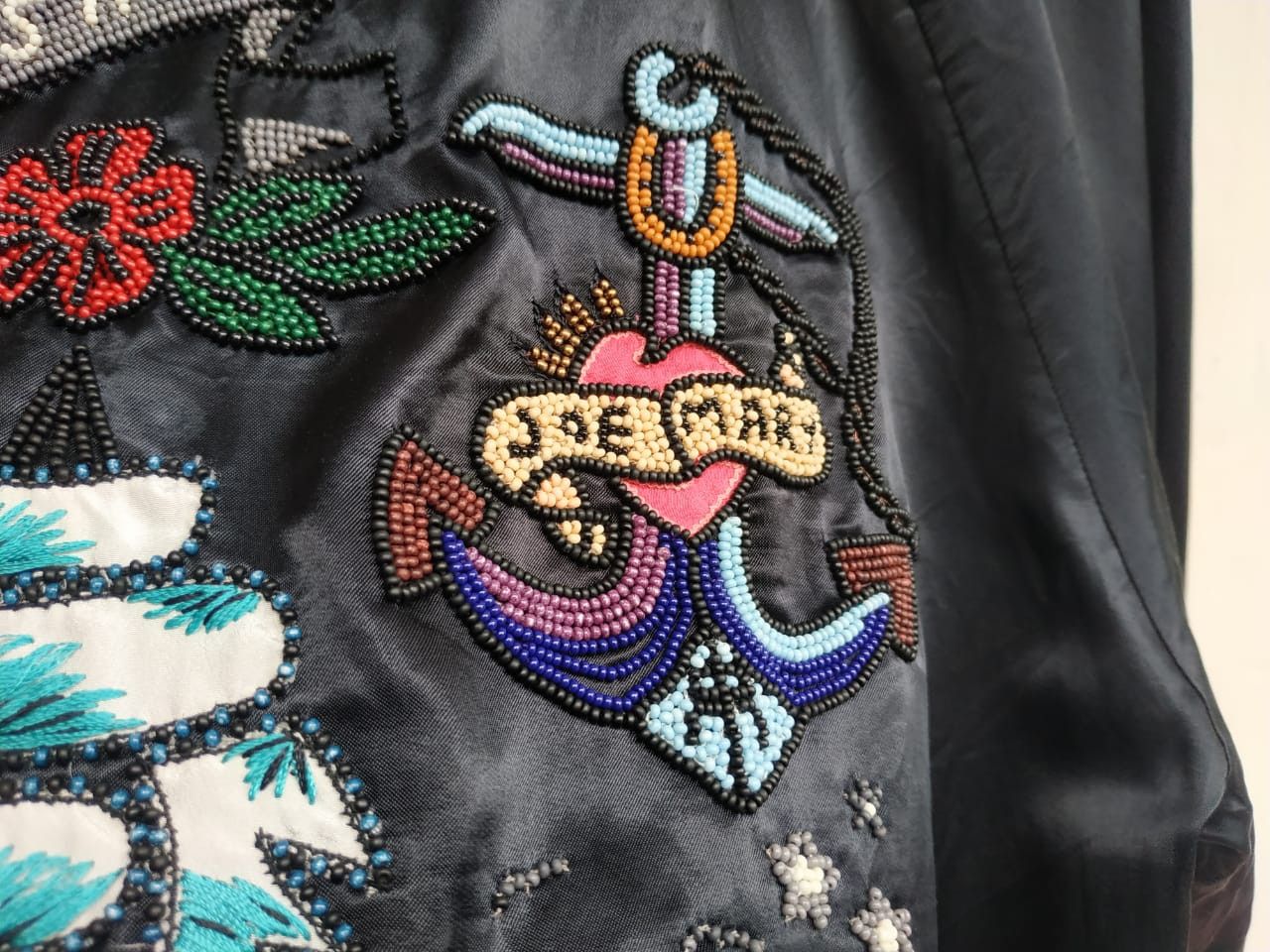 Valentino Valentino Tattoo Embroidery Varsity Jacket Size US M / EU 48-50 / 2 - 20 Thumbnail
