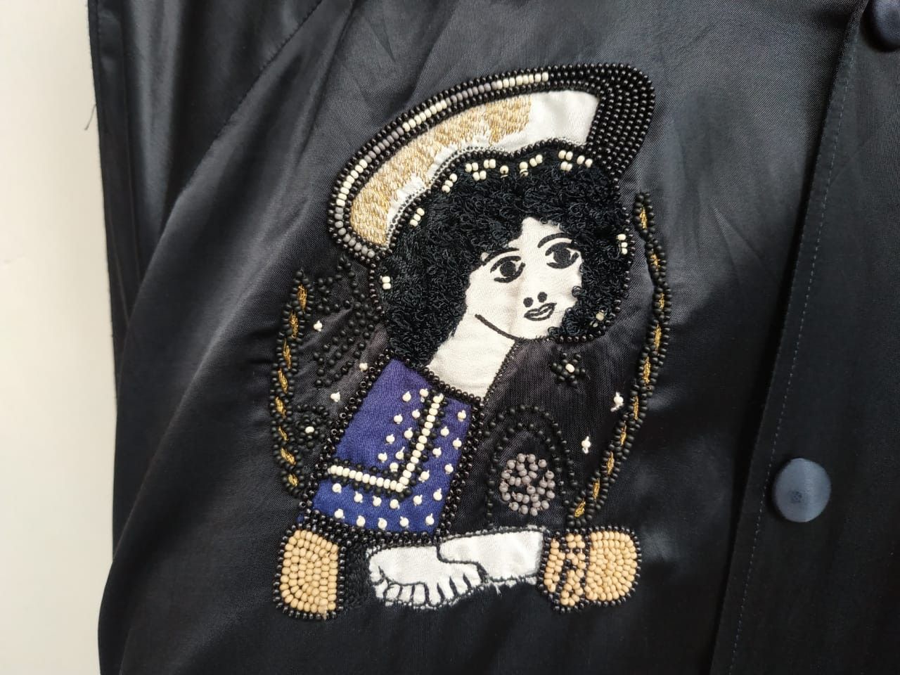 Valentino Valentino Tattoo Embroidery Varsity Jacket Size US M / EU 48-50 / 2 - 7 Thumbnail