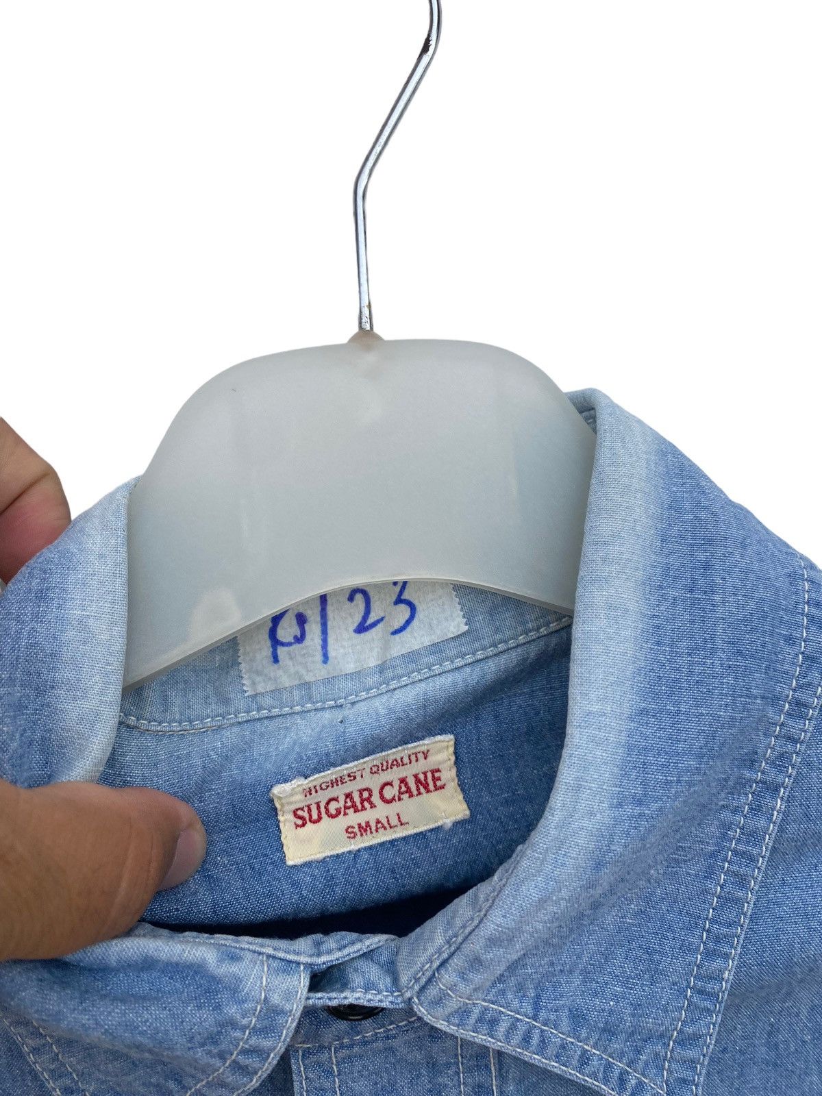 Sugar Cane Vintage Sugar Cane Toyo Ent Chambray Size US S / EU 44-46 / 1 - 5 Thumbnail