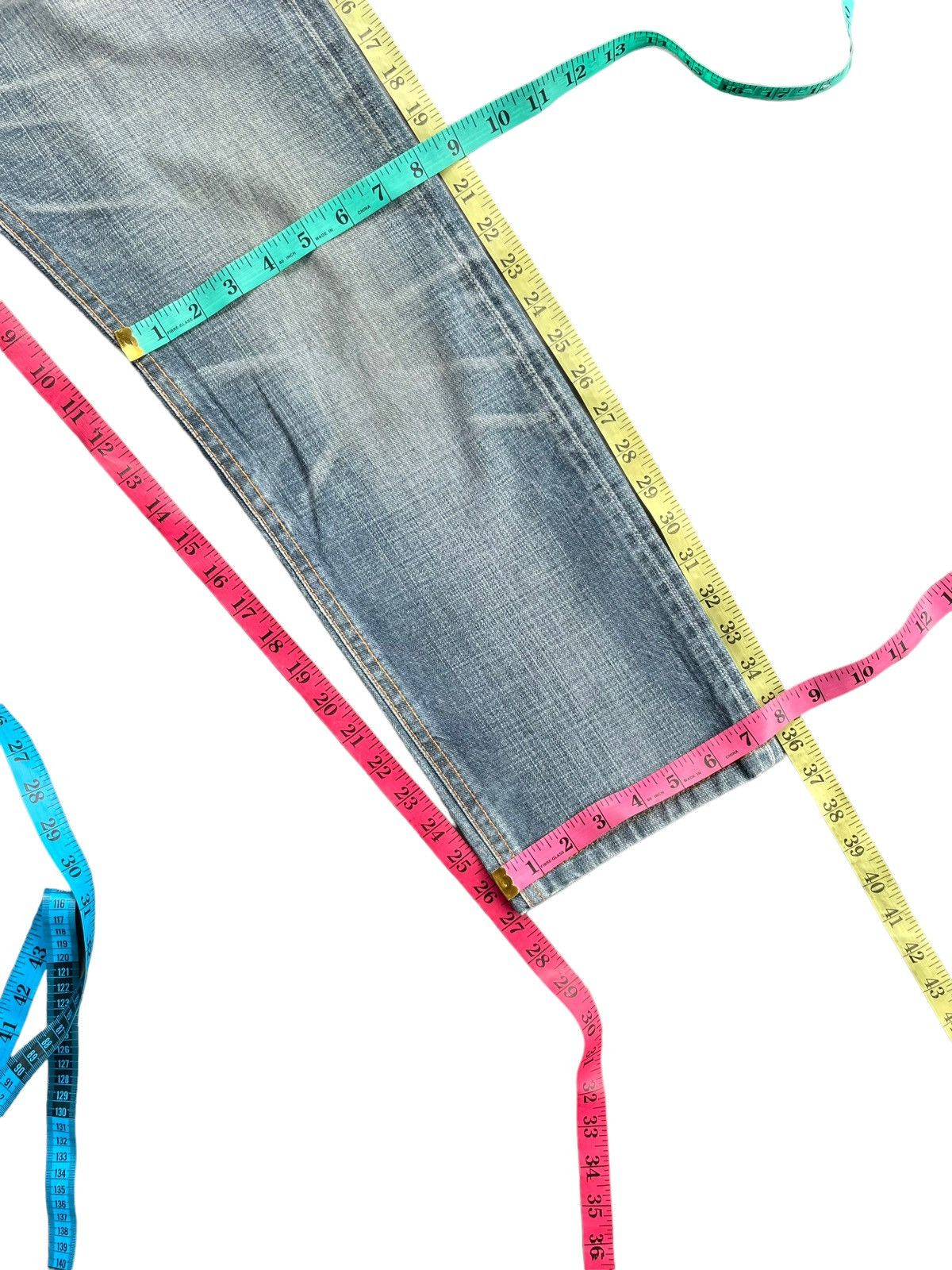 Edwin Vintage Edwin Usa Rainbow Selvedge Rework Denim Size US 30 / EU 46 - 24 Thumbnail