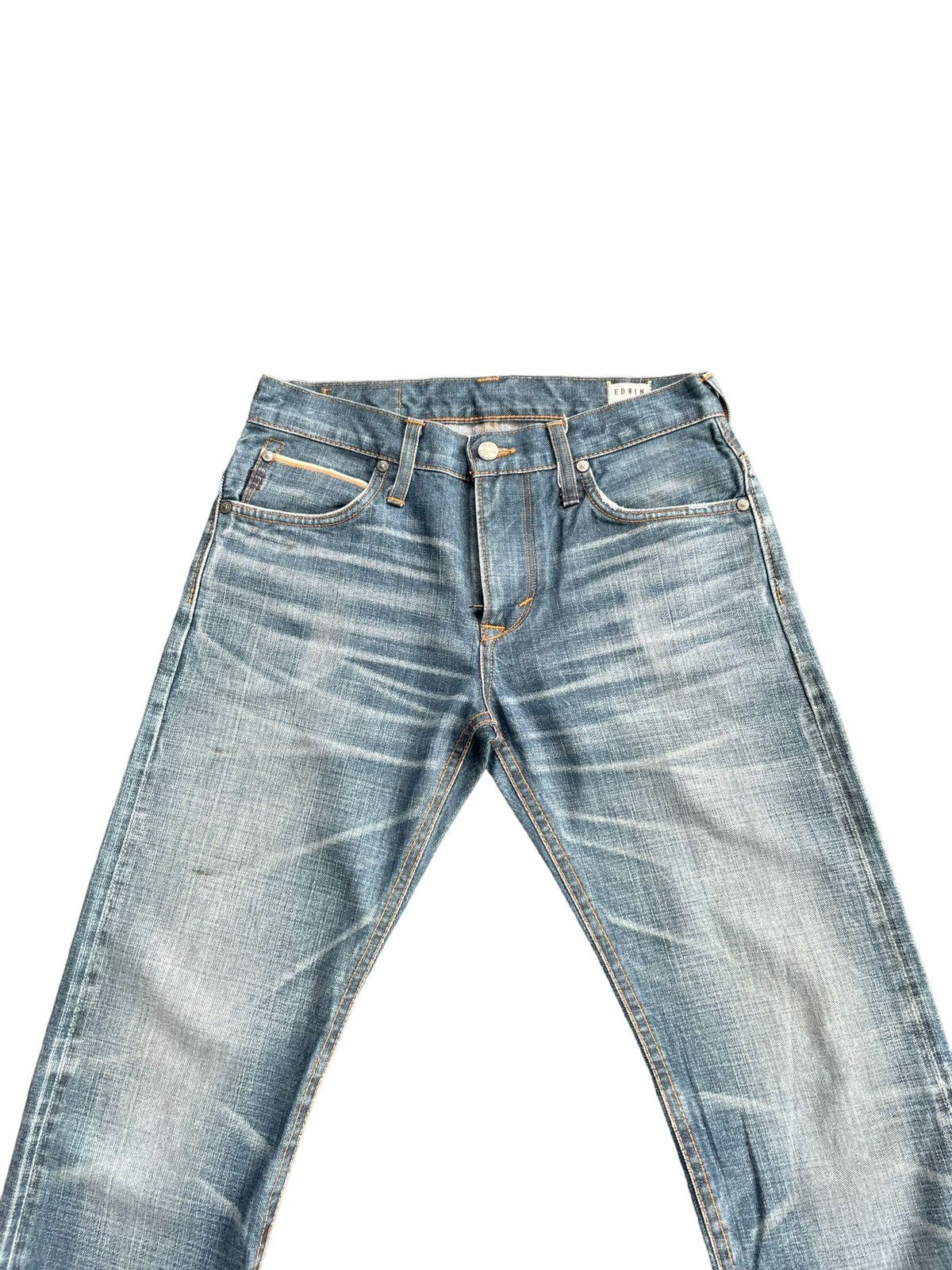 Edwin Vintage Edwin Usa Rainbow Selvedge Rework Denim Size US 30 / EU 46 - 4 Thumbnail