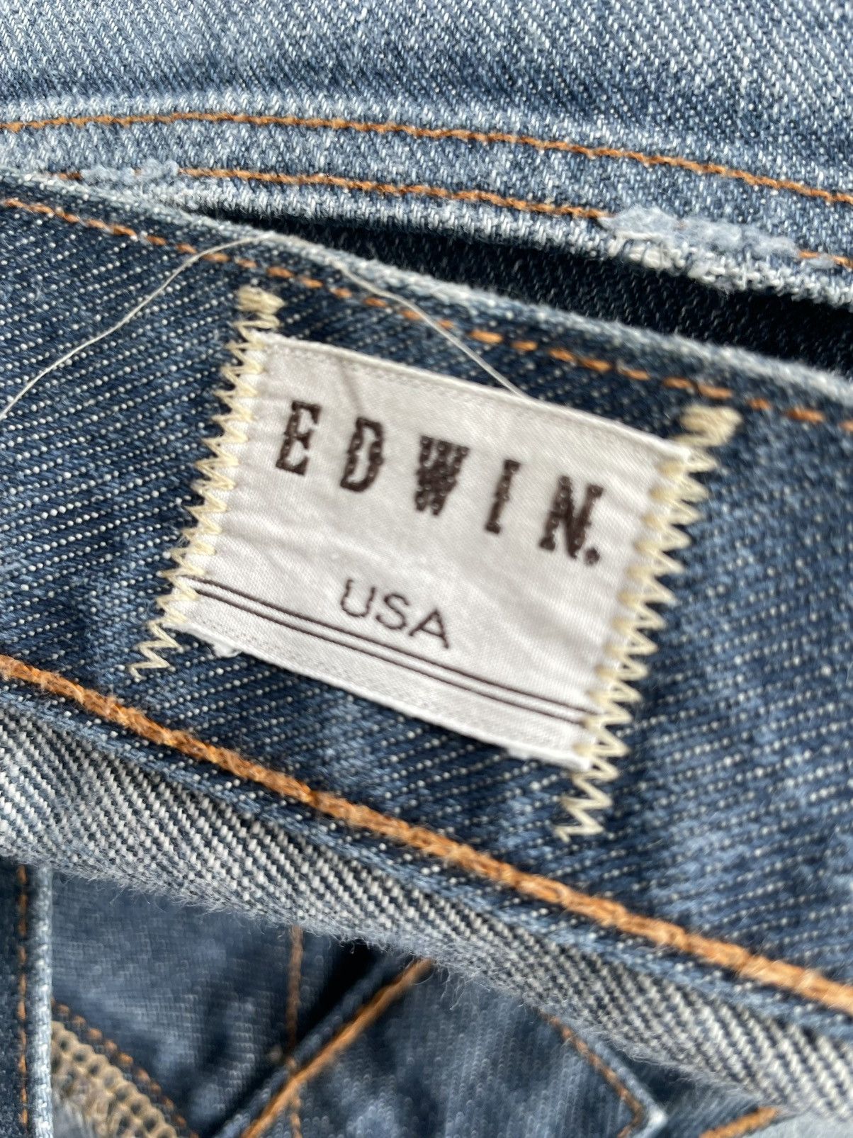 Edwin Vintage Edwin Usa Rainbow Selvedge Rework Denim Size US 30 / EU 46 - 16 Thumbnail