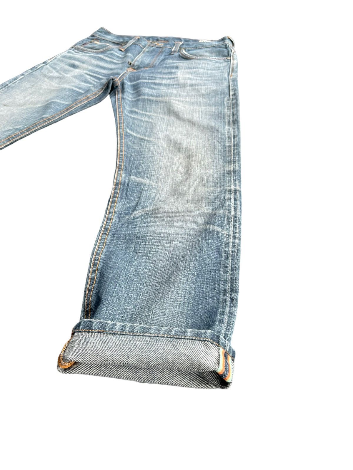 Edwin Vintage Edwin Usa Rainbow Selvedge Rework Denim Size US 30 / EU 46 - 2 Thumbnail