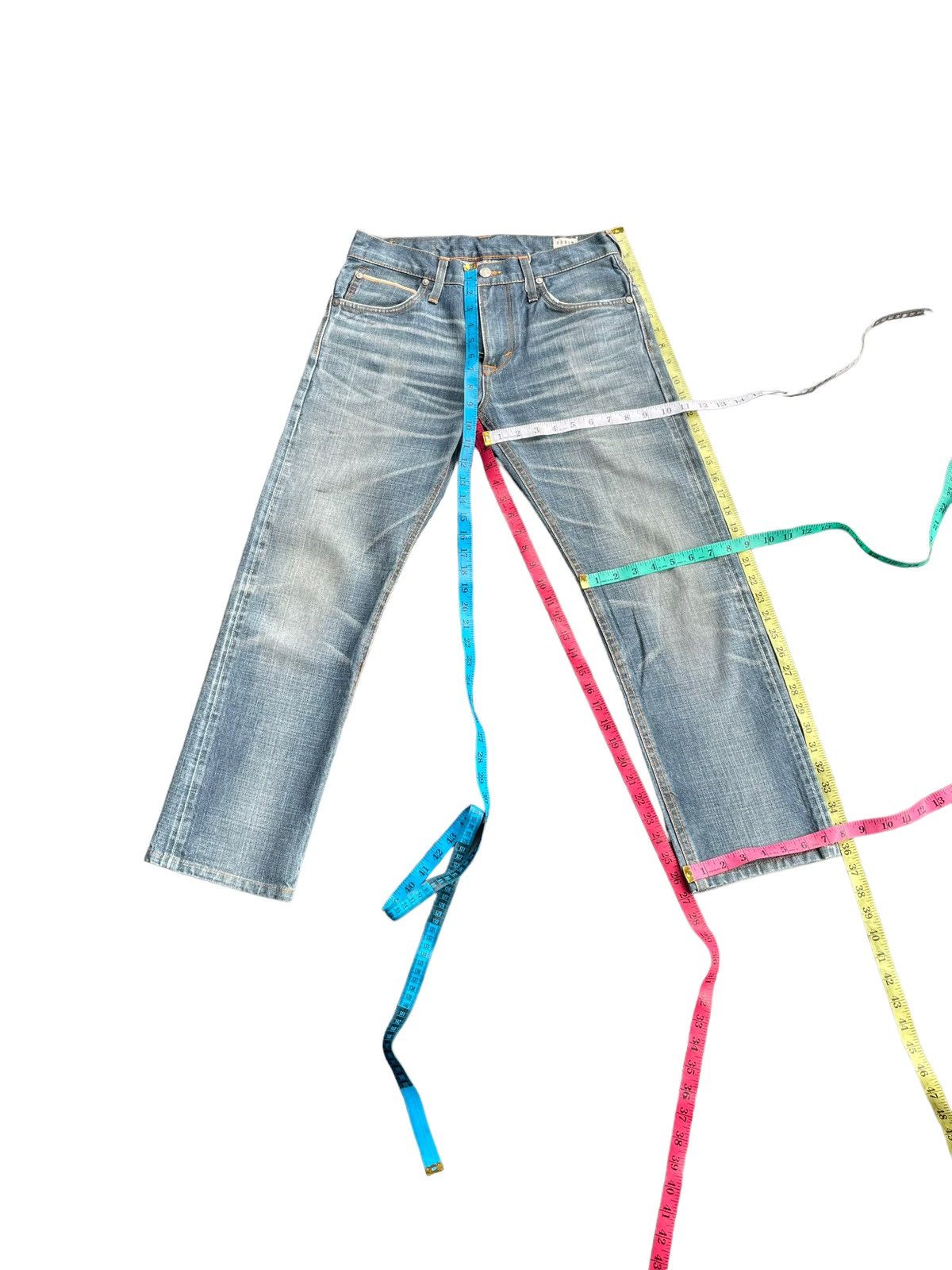 Edwin Vintage Edwin Usa Rainbow Selvedge Rework Denim Size US 30 / EU 46 - 23 Thumbnail