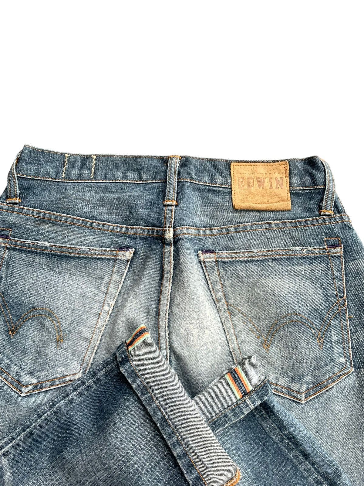 Edwin Vintage Edwin Usa Rainbow Selvedge Rework Denim Size US 30 / EU 46 - 12 Thumbnail