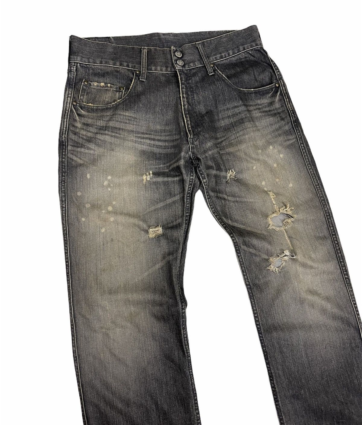 Sandinista MFG SANDINISTAS DISTRESSED DENIM Size US 35 - 3 Thumbnail