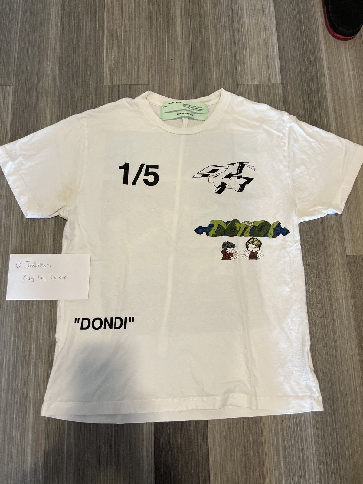Off-White Off-White “DONDI” T-Shirt | Grailed