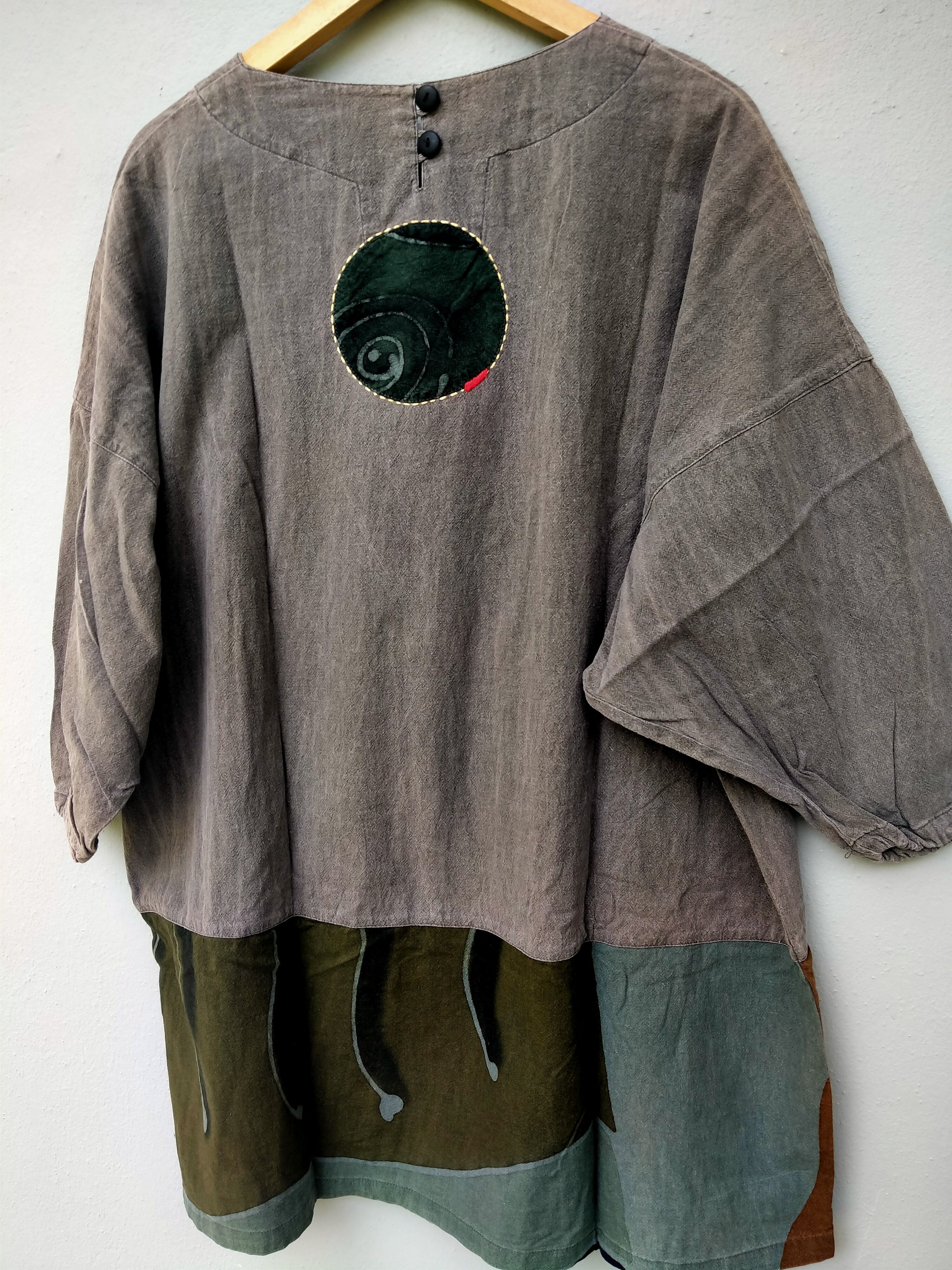 Japan Blue Vintage 90s Japanese Brand Boro Stitching Single Pocket Size US L / EU 52-54 / 3 - 6 Thumbnail