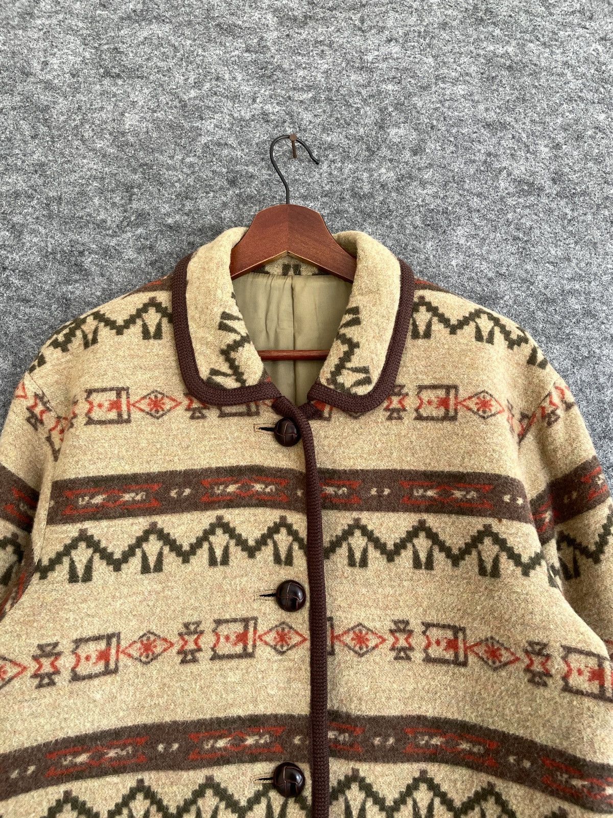 Japanese Brand × Vintage W. KAKGGAWA WOOL JACKET Size US M / EU 48-50 / 2 - 2 Thumbnail