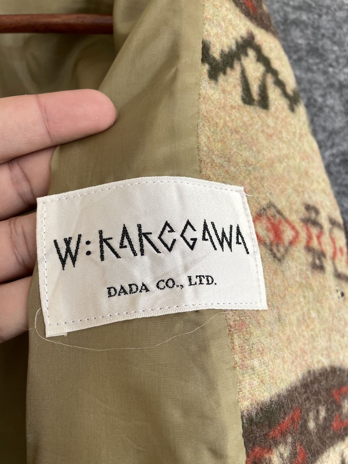 Japanese Brand × Vintage W. KAKGGAWA WOOL JACKET Size US M / EU 48-50 / 2 - 6 Thumbnail