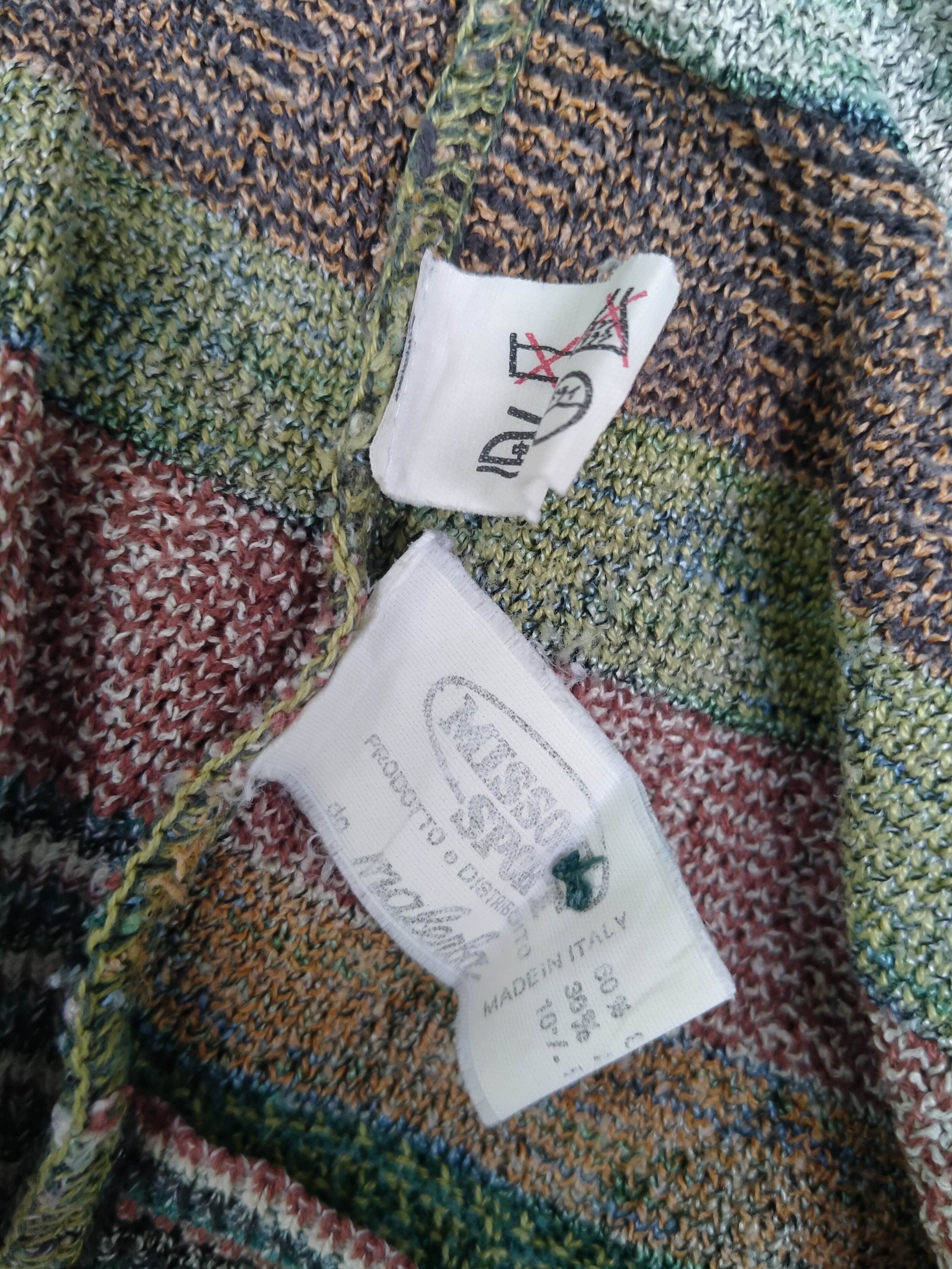 Missoni Vintage 90s Missoni Sport Knit Vest Navajo Style Size US M / EU 48-50 / 2 - 6 Thumbnail