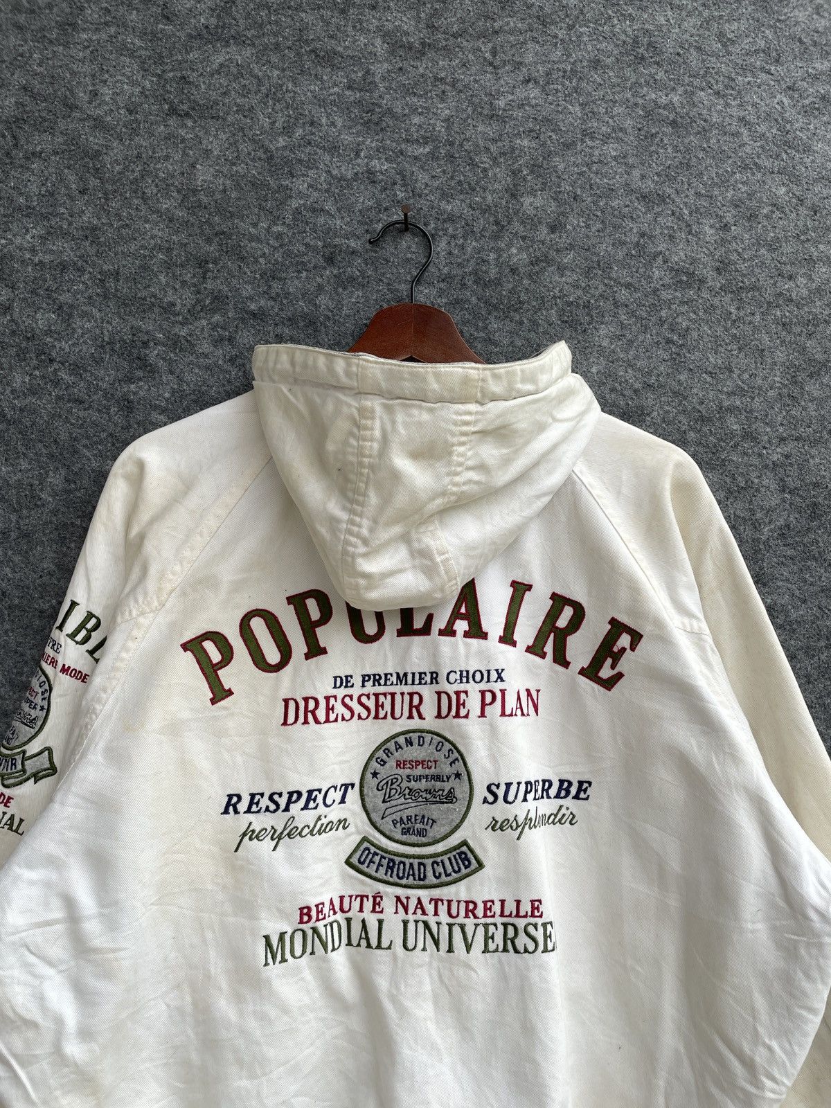Japanese Brand VINTAGE SENSATION POPULAIRE REVERSIBLE BOMBER Size US M / EU 48-50 / 2 - 3 Thumbnail