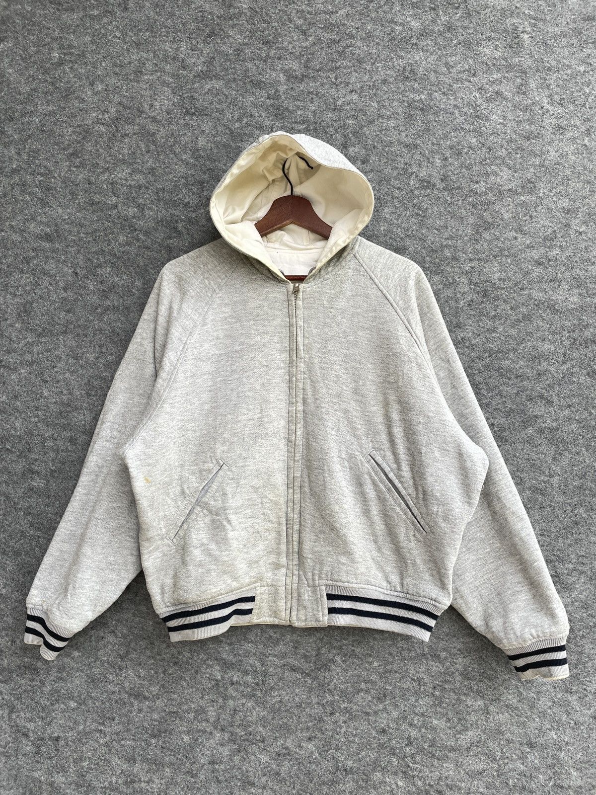 Japanese Brand VINTAGE SENSATION POPULAIRE REVERSIBLE BOMBER Size US M / EU 48-50 / 2 - 8 Thumbnail
