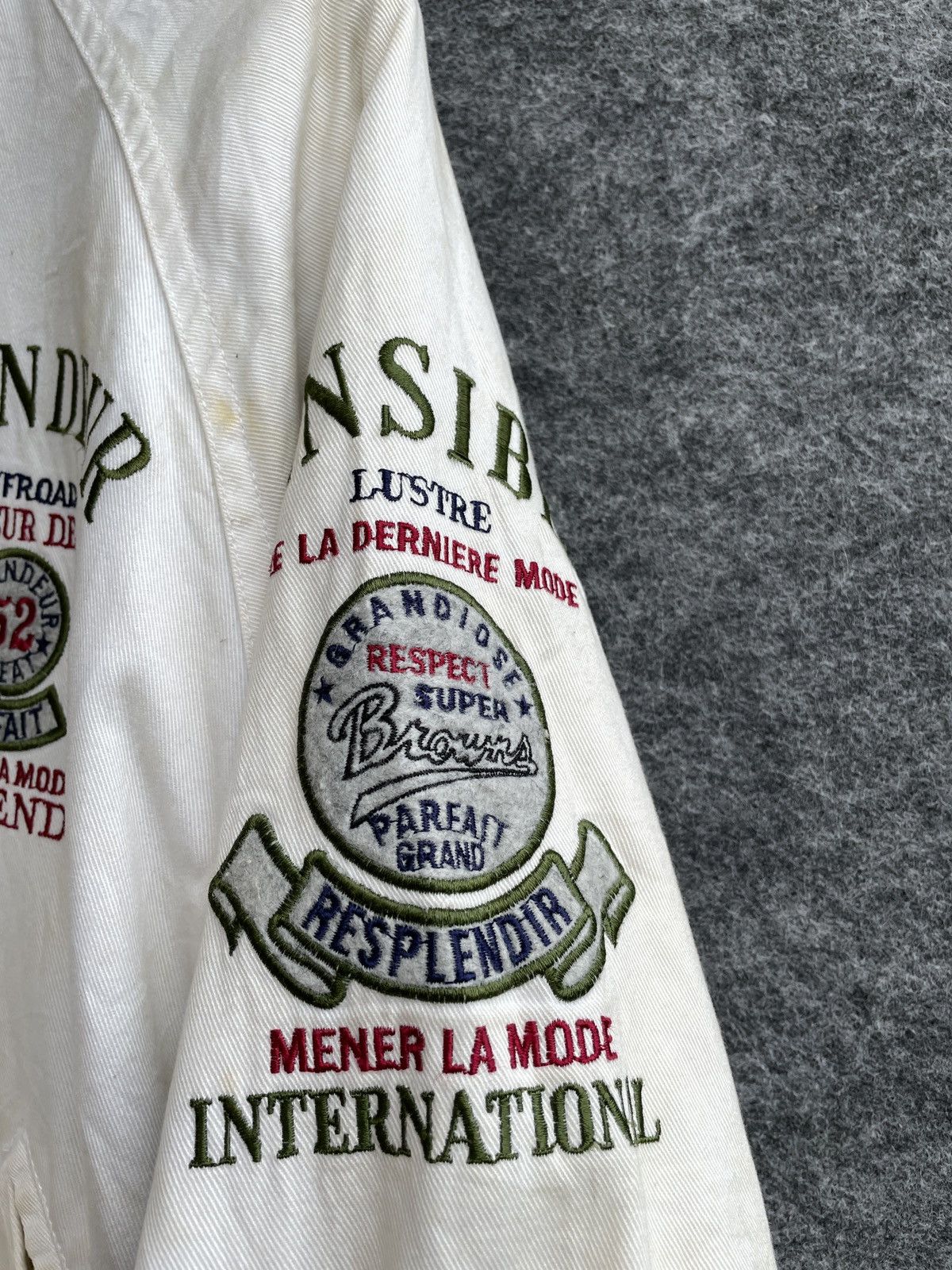 Japanese Brand VINTAGE SENSATION POPULAIRE REVERSIBLE BOMBER Size US M / EU 48-50 / 2 - 6 Thumbnail